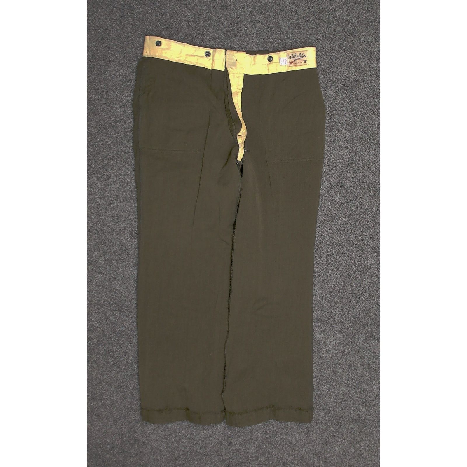 Cabelas 80s Cabelas Heavy Twill Gorpcore Work Pants 38x30 Size US 38 / EU 54 - 5 Thumbnail