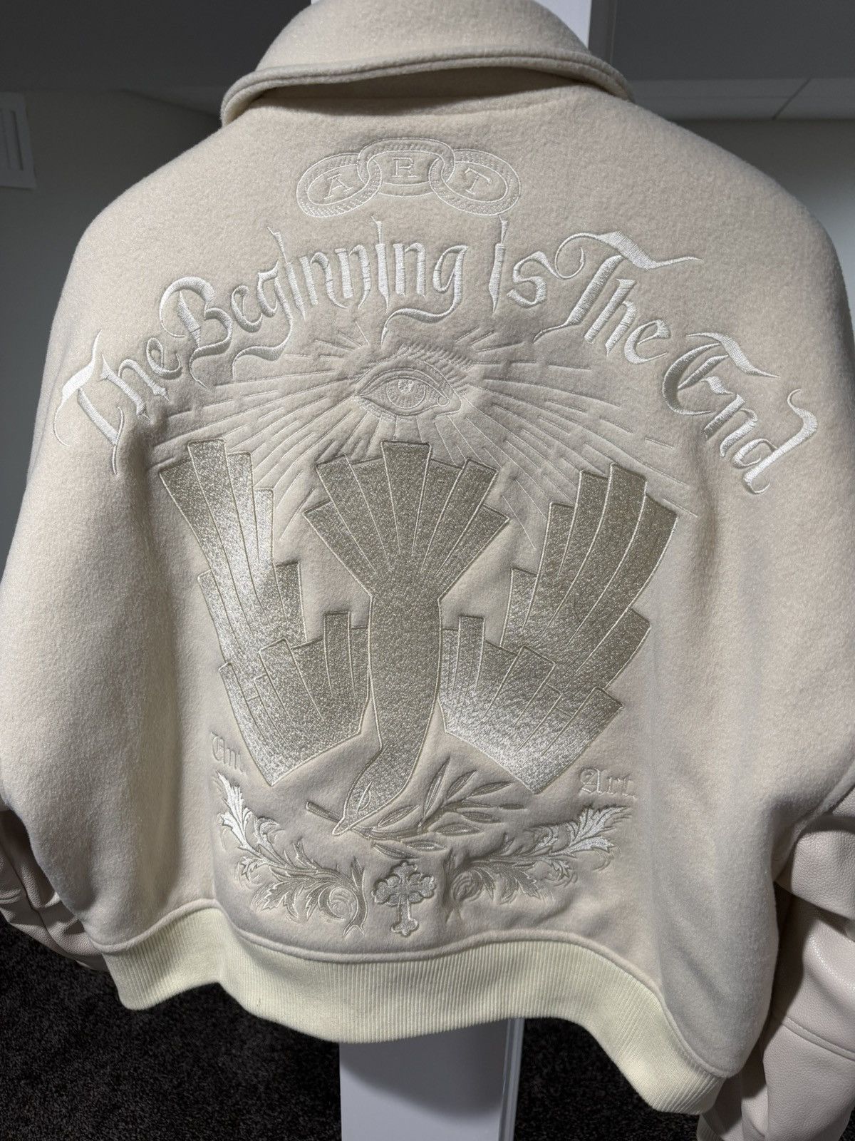 Untitled Artworks Untitled Artworks Milano Angel of Peace Varsity Cream Jacket Size US S / EU 44-46 / 1 - 4 Thumbnail