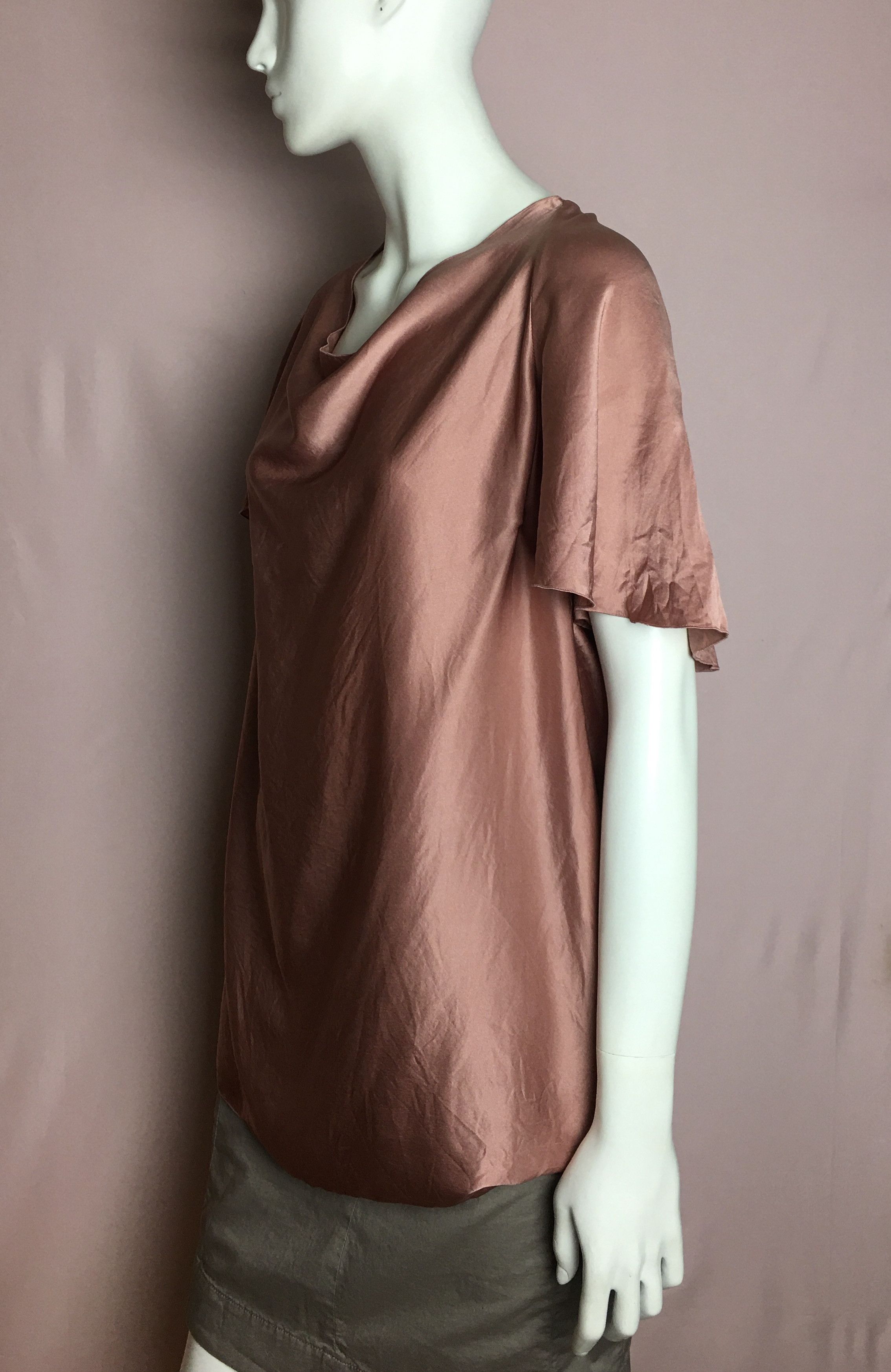 Lanvin LANVIN Paris Silk Blouse Pale Pink Size XL / US 12-14 / IT 48-50 - 2 Thumbnail