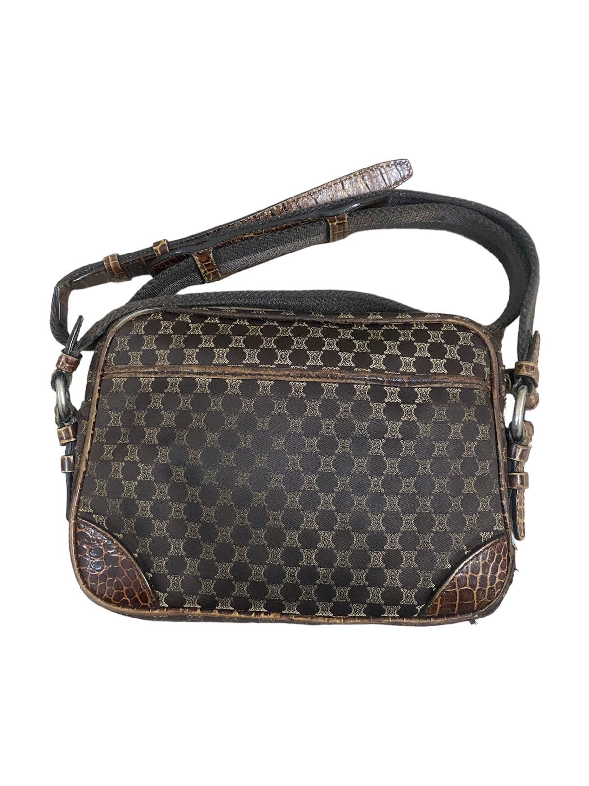 Celine Auth Vintage Celine Crossbody Sling Bag Size ONE SIZE - 2 Thumbnail