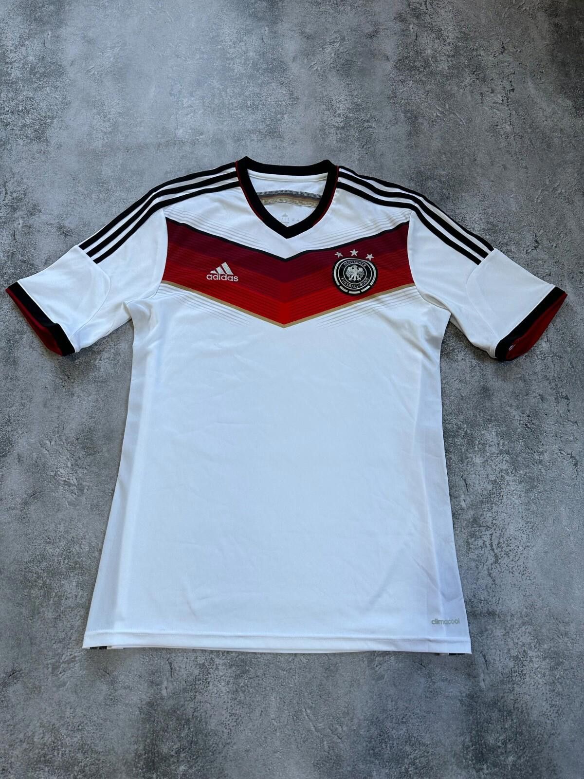 Adidas GERMANY 2014 2015 HOME SHIRT FOOTBALL SOCCER JERSEY Size US L / EU 52-54 / 3 - 1 Thumbnail