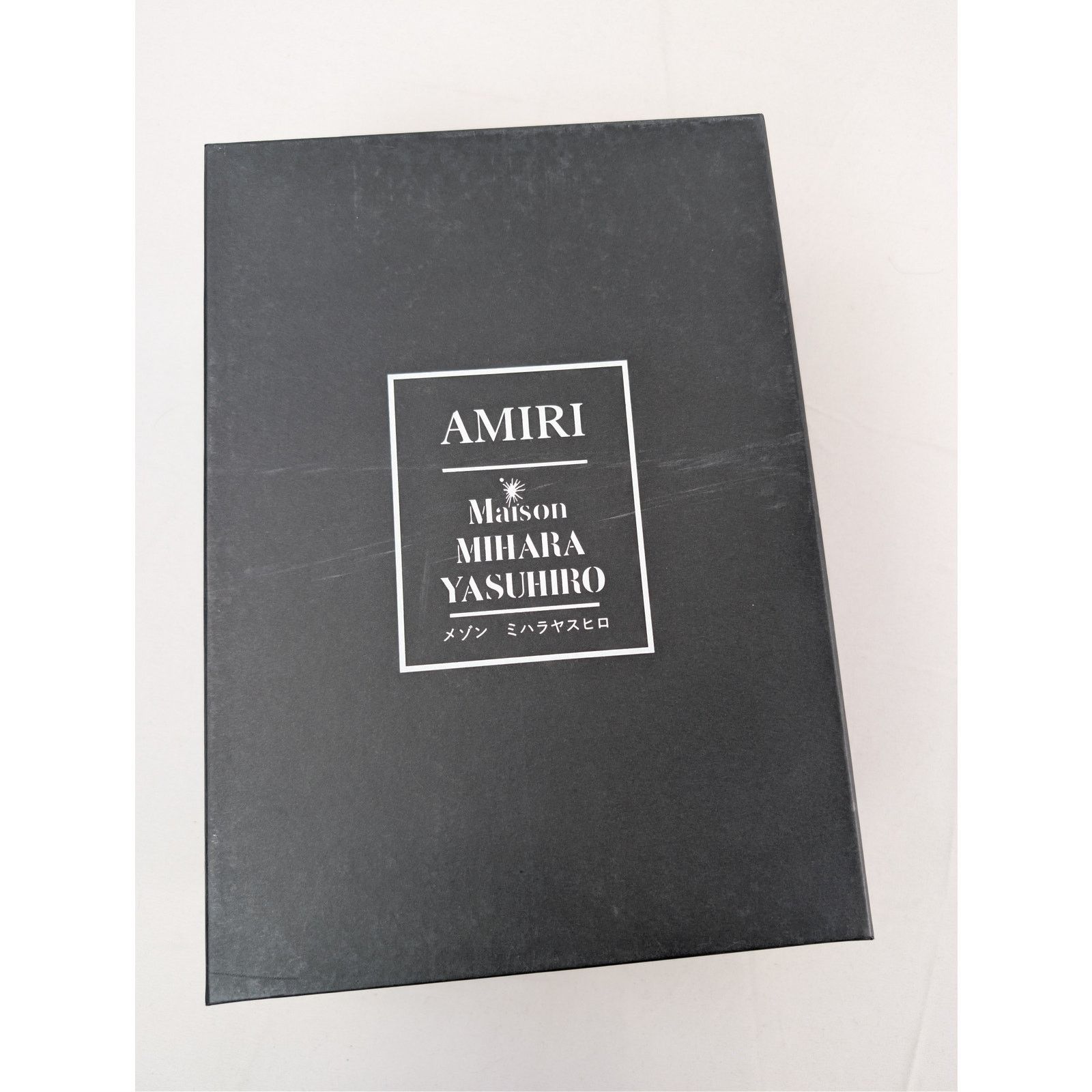 Amiri o1rshd1 Maison Mihara Yasuhiro Low-Top Sneakers in Black Size US 11 / EU 44 - 22 Thumbnail