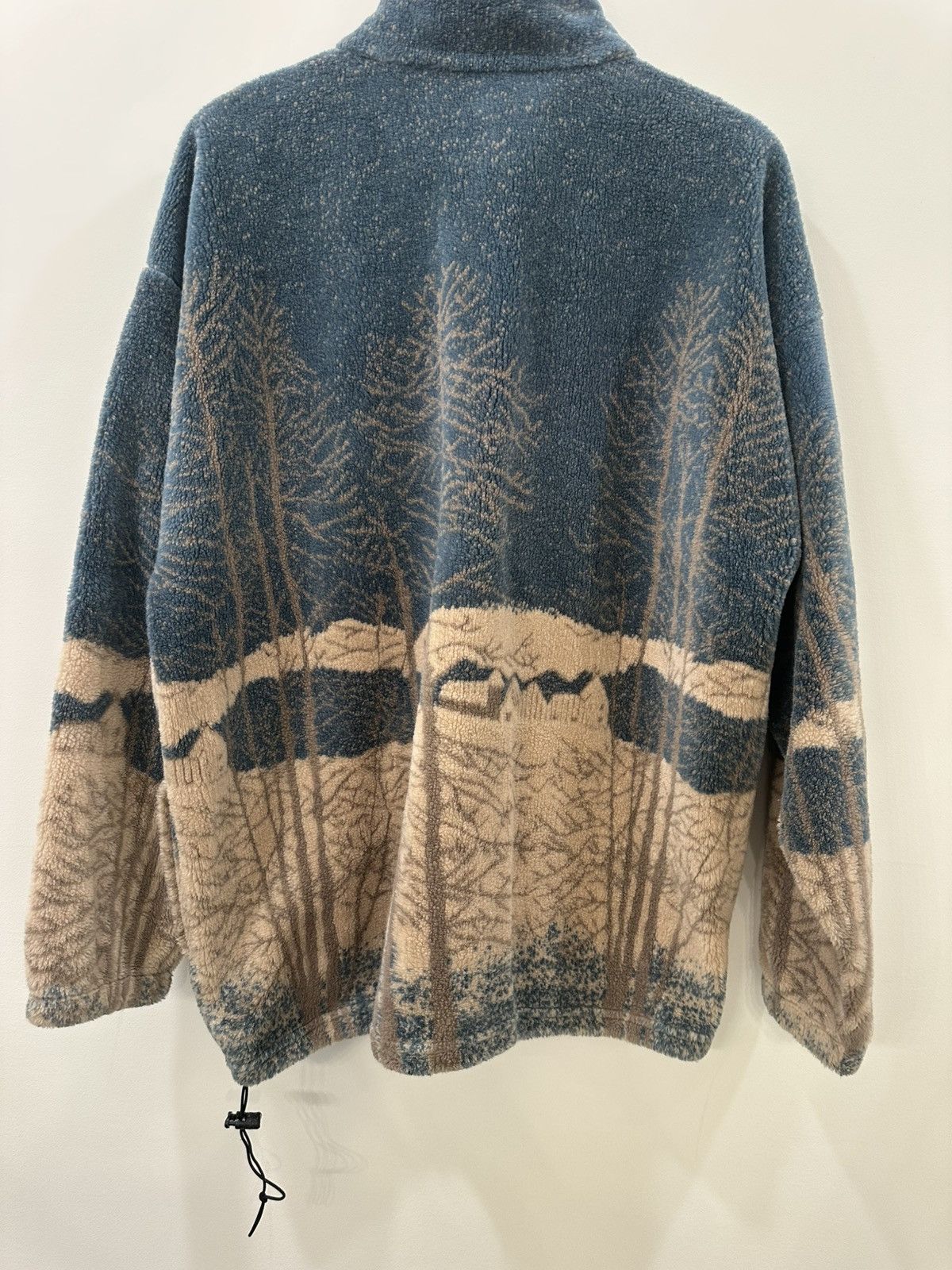 Vintage Vintage Fleece 90s George Vine Landscape AOP Size Large Size US L / EU 52-54 / 3 - 8 Thumbnail