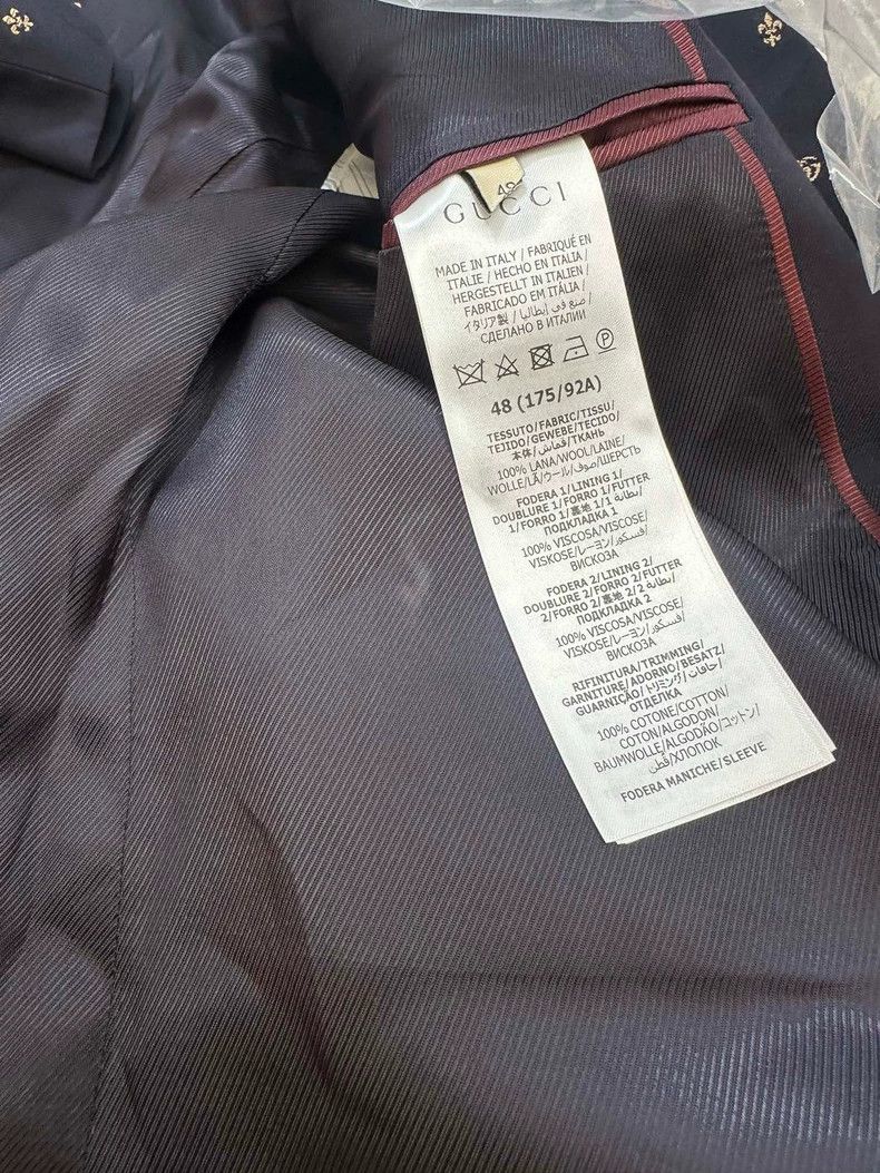 Gucci Gucci New double G full logo suit 2502-Nextarrow Size 48R - 4 Thumbnail