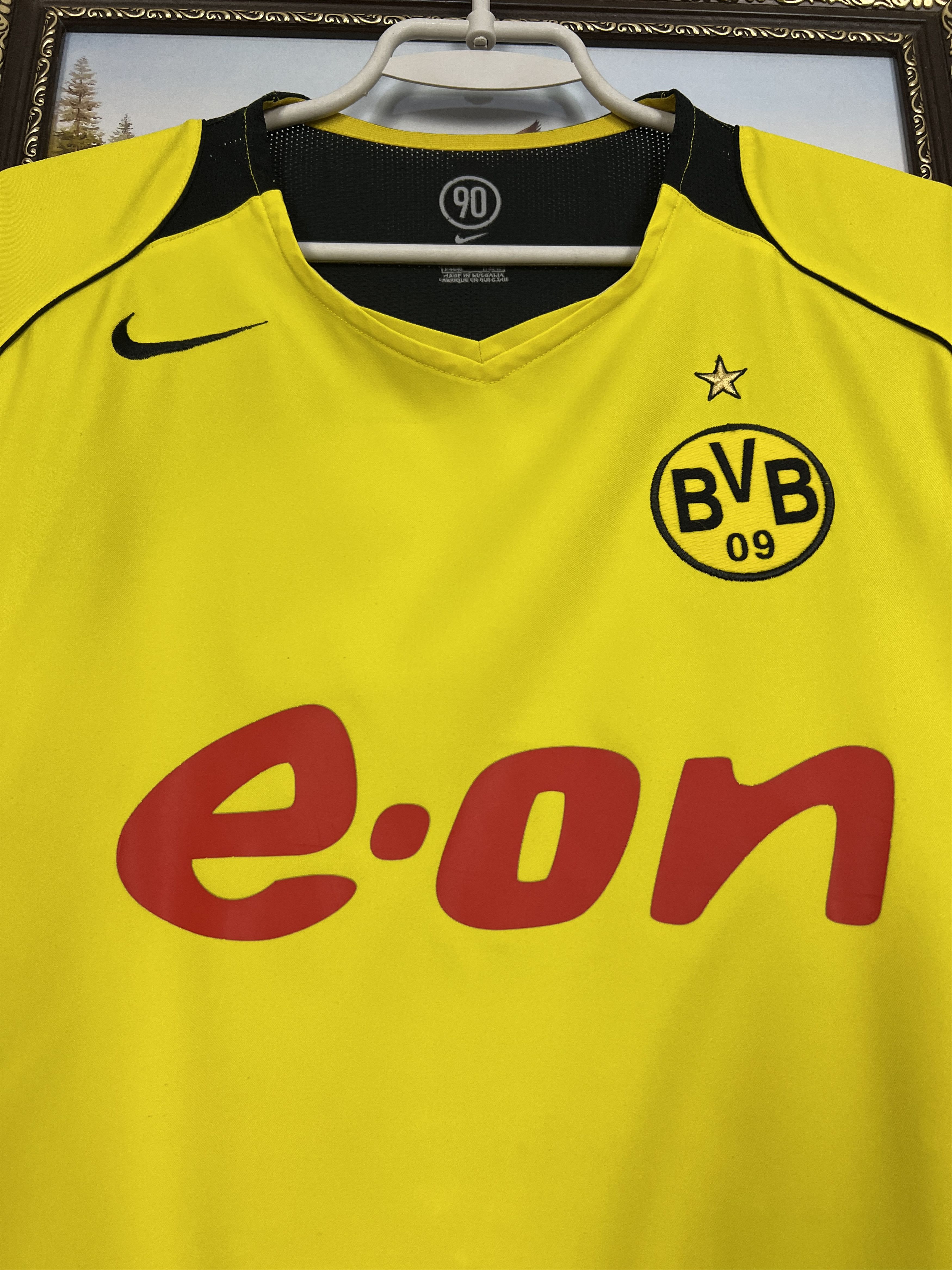 Nike Borussia Dortmund football shirt Soccer Nike Jersey Trikot Size US S / EU 44-46 / 1 - 3 Thumbnail
