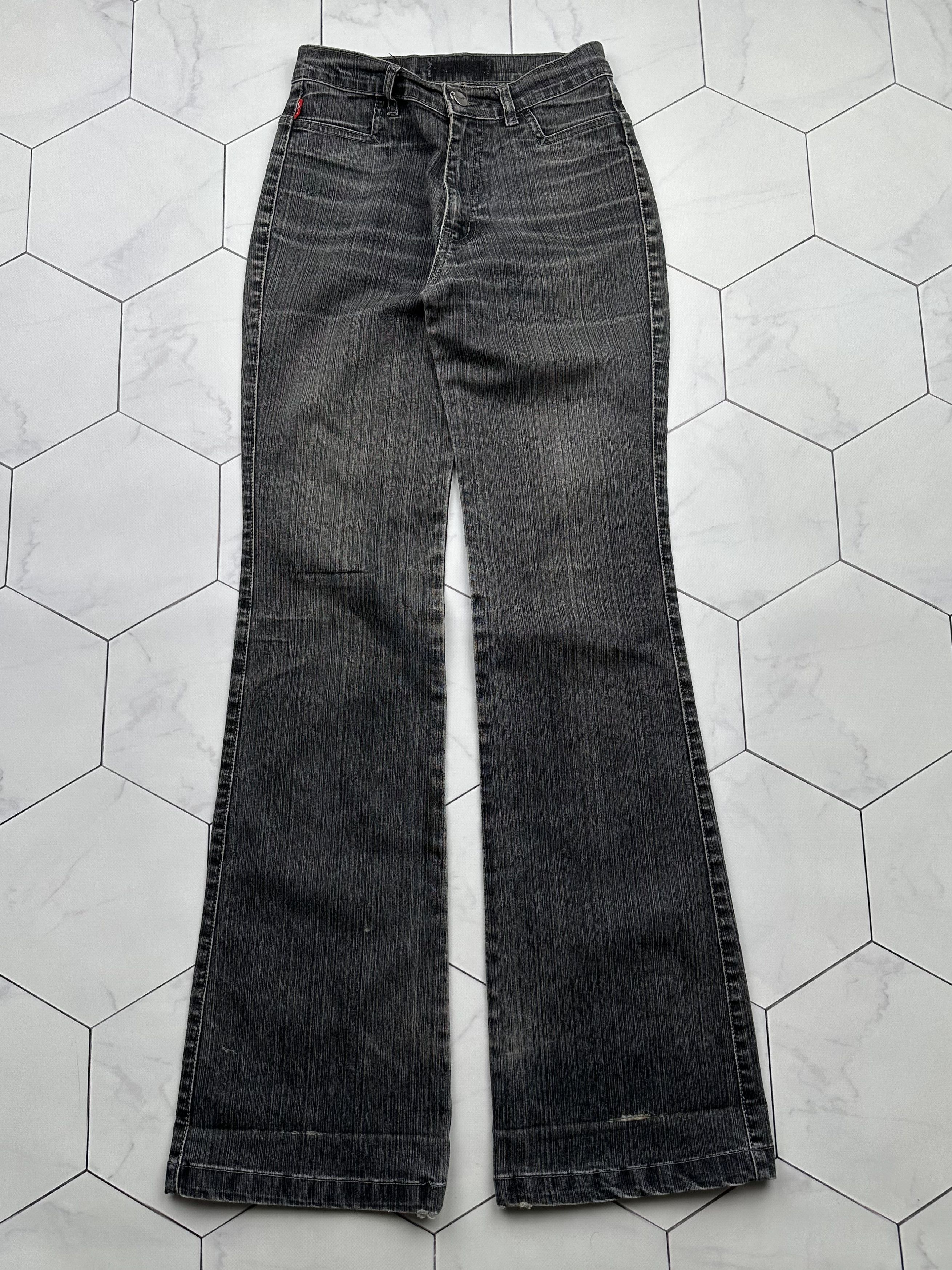 Japanese Brand Vintage Flare Jeans (B529)E2 Size 25" / US 0 / IT 36 - 1 Thumbnail