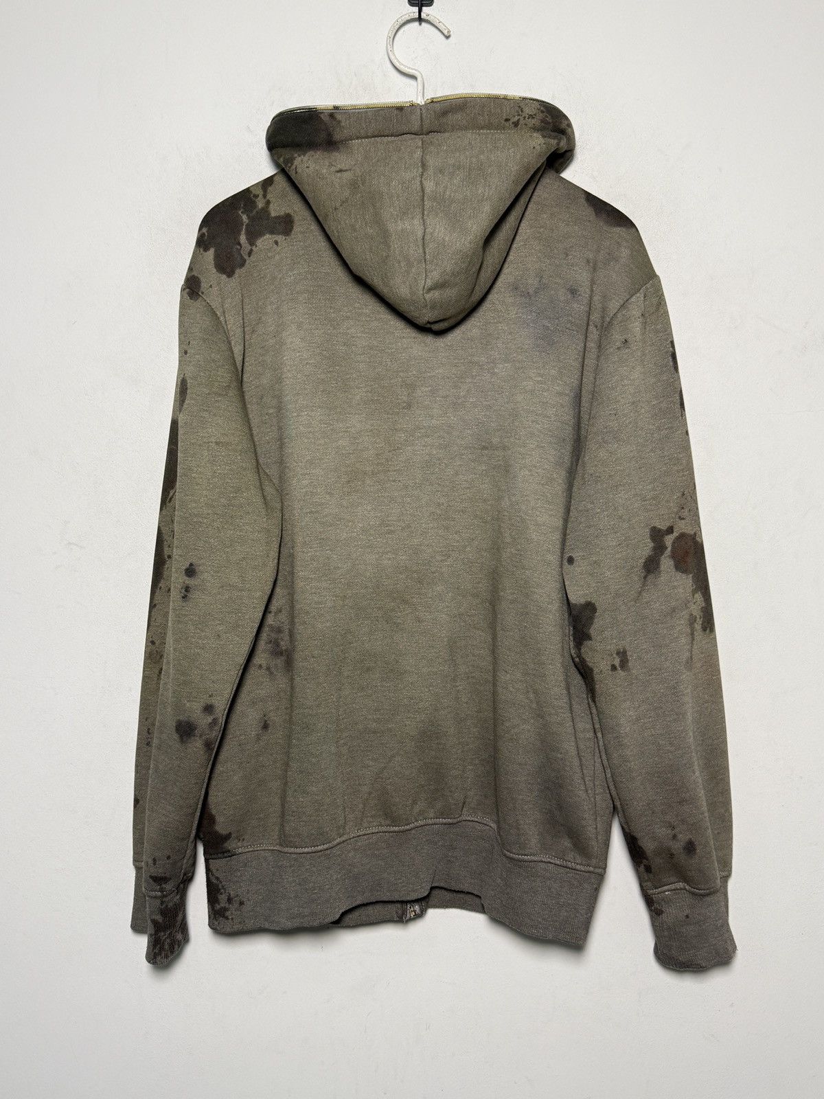 Seditionaries Fishbone gimp hoodie reworked custom hand dyed treatment Size US L / EU 52-54 / 3 - 9 Thumbnail