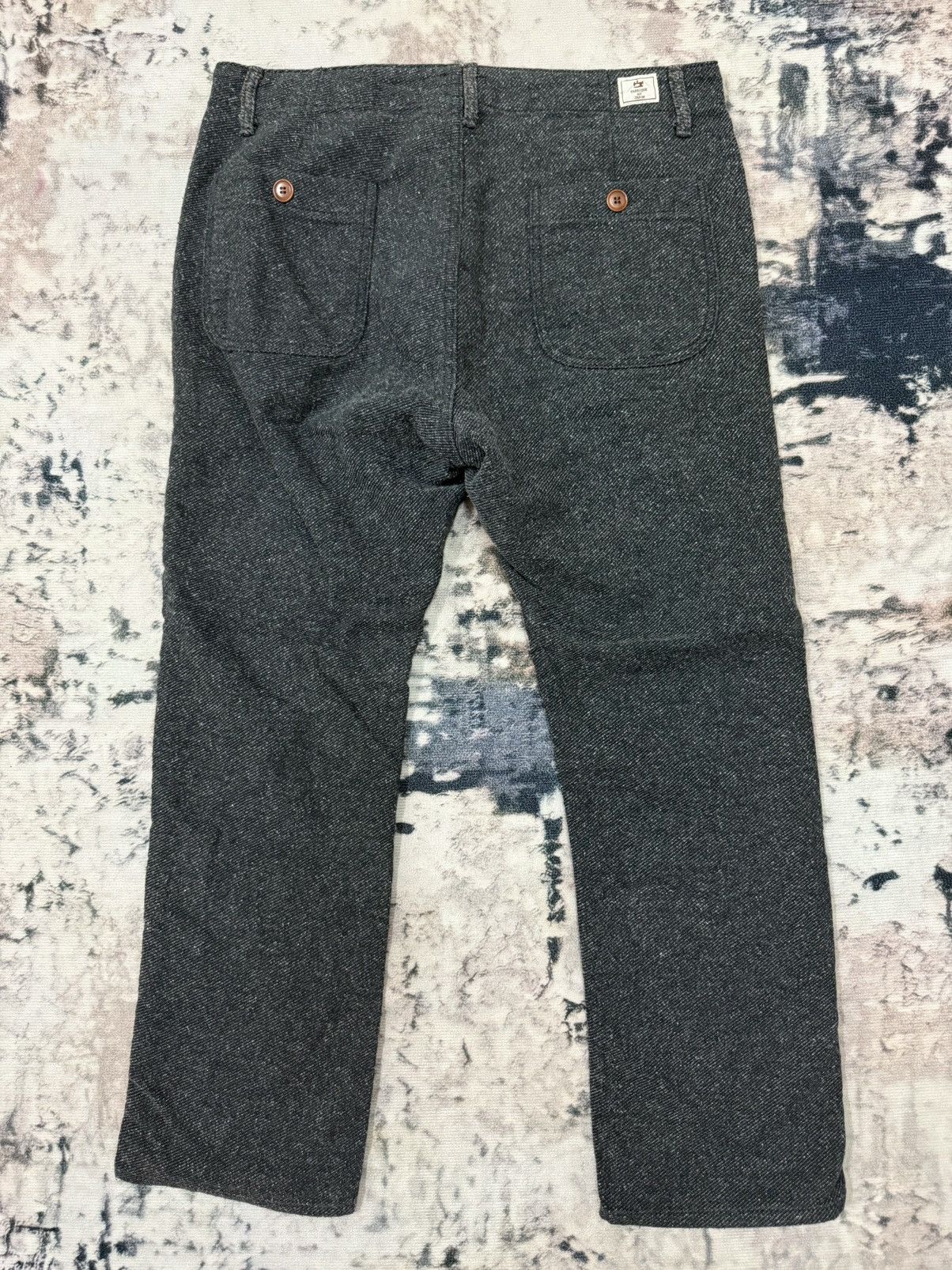Edition Japan × Japanese Brand Mc Apache Fabrique Au Japon Wool Casual Pants Size US 34 / EU 50 - 10 Thumbnail