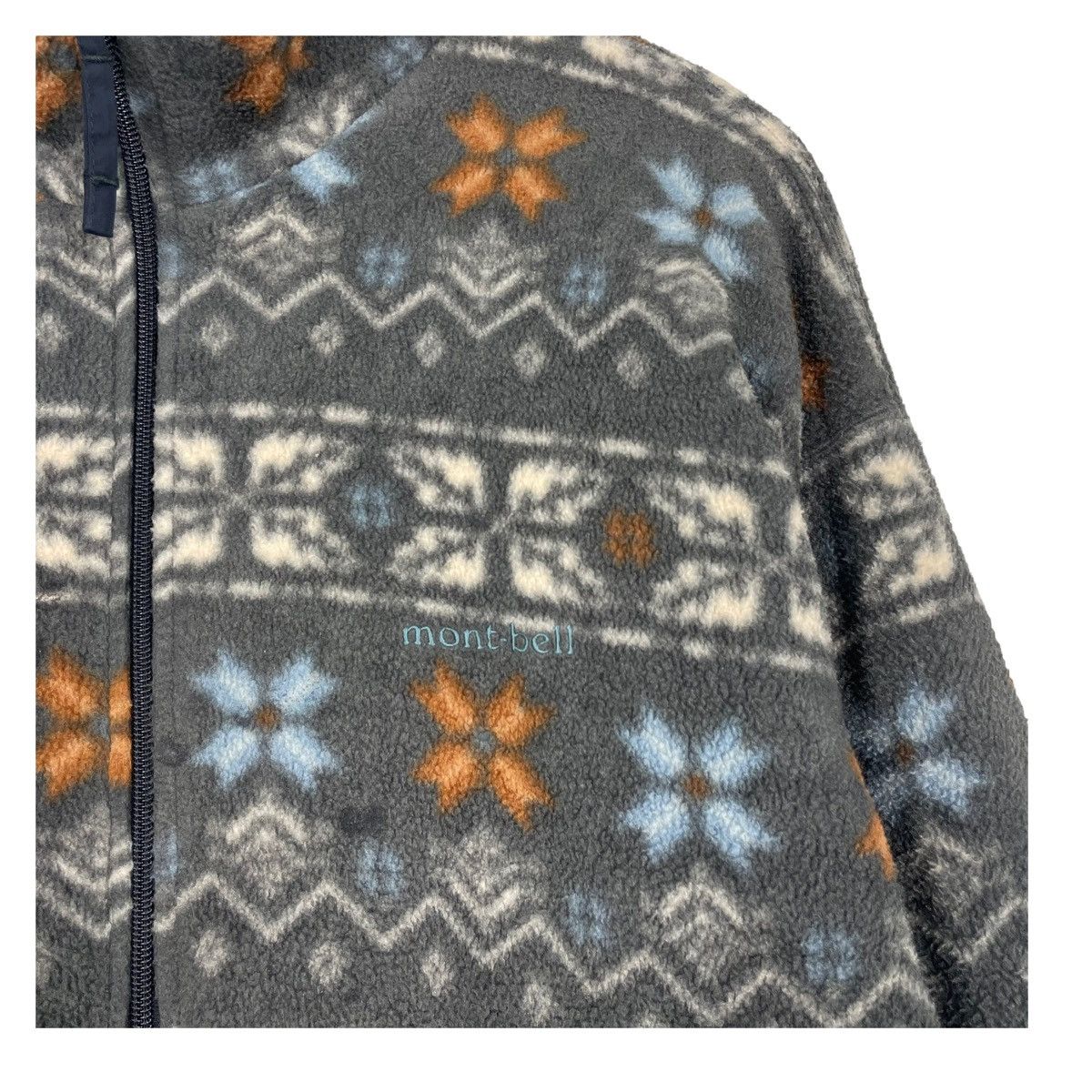 Aztech Mountain × Japanese Brand × Montbell 💥VINTAGE AZTECT MONTBELL HALFZIP FLEECE SWEATER Size US L / EU 52-54 / 3 - 6 Thumbnail