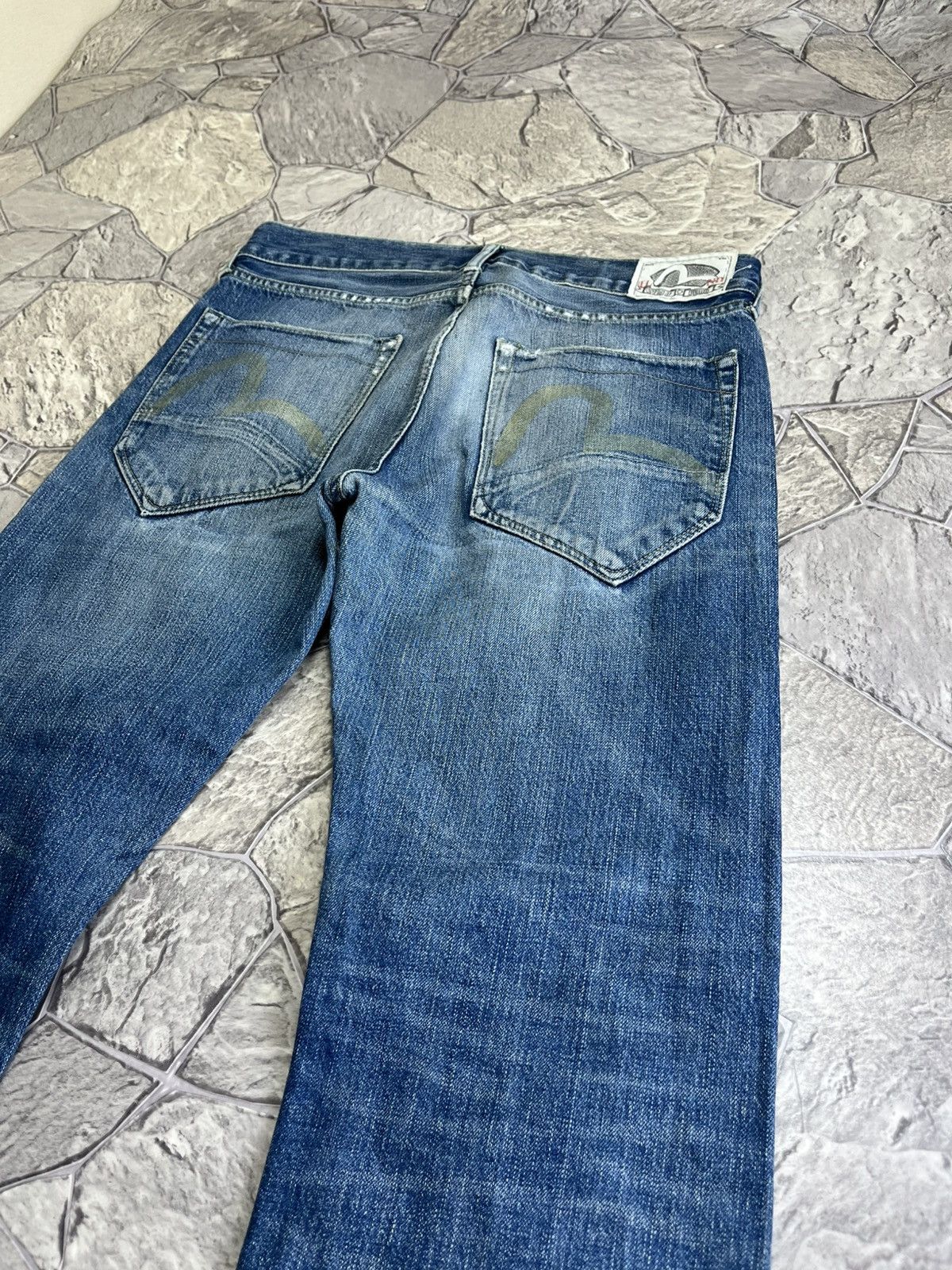Evisu EVISU Puma embroidered jeans blue Size US 32 / EU 48 - 2 Thumbnail