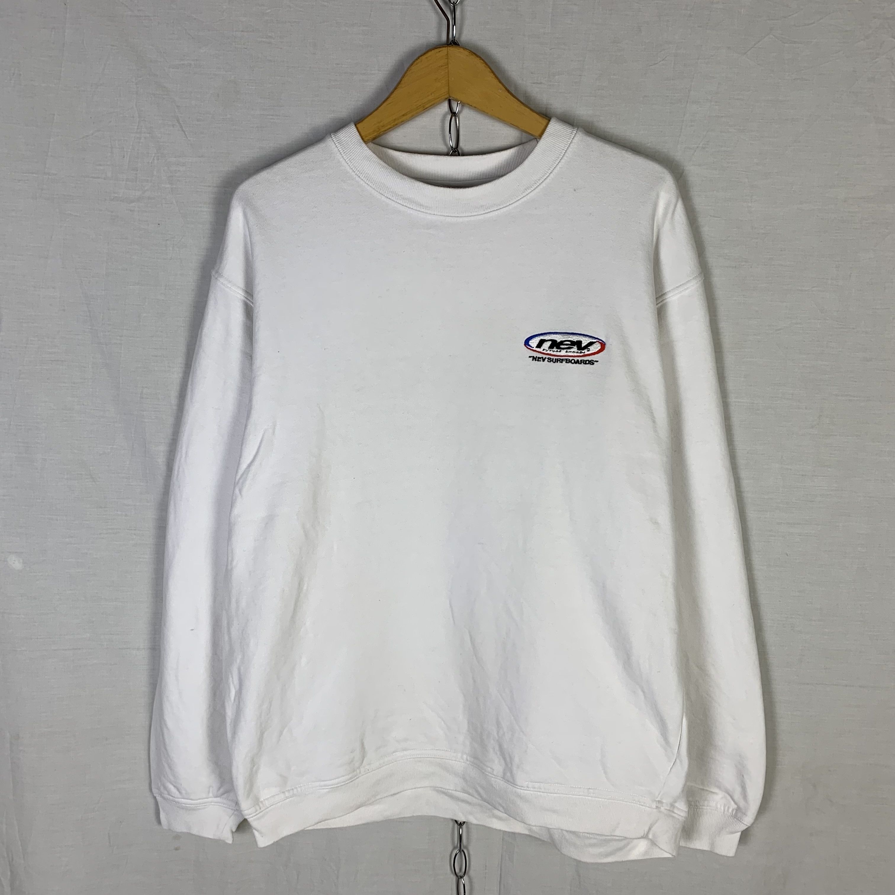 Vintage Nev Surfboards Sweatshirt Crewneck Size US L / EU 52-54 / 3 - 3 Thumbnail