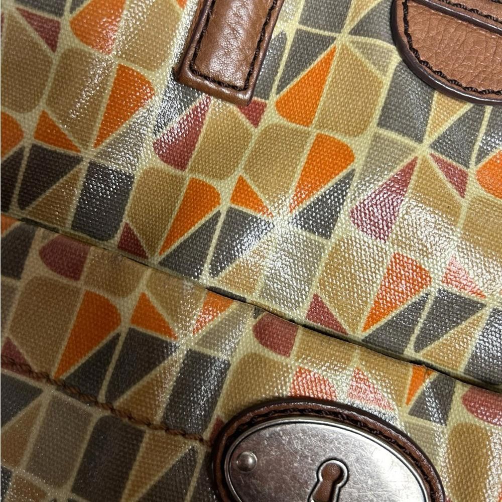 Fossil Fossil l Vintage Keyper Coated Canvas Crossbody Bag Size ONE SIZE - 6 Thumbnail