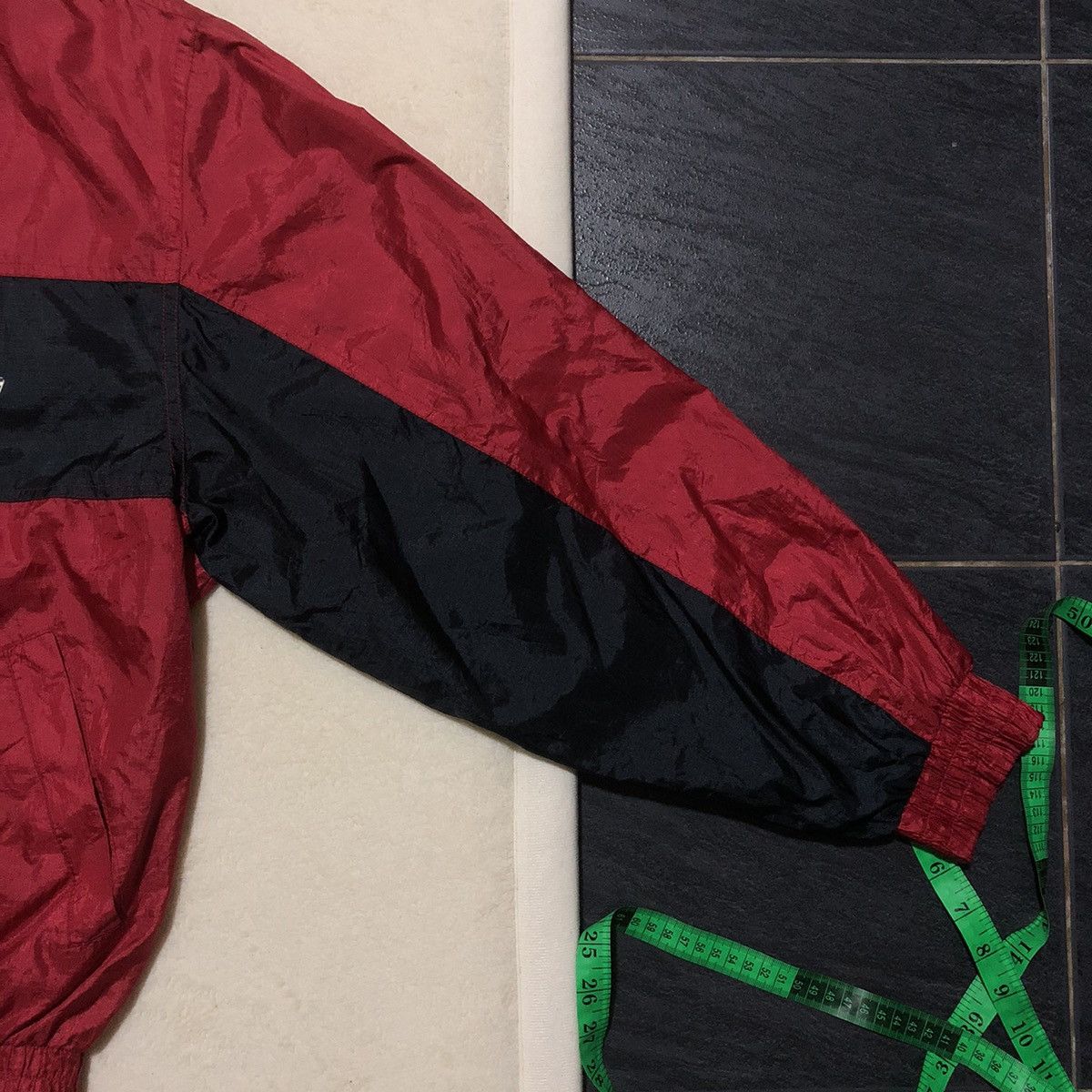 Japanese Brand × Vintage DISTRESSED Vintage Bridgestone Light Bomber Jacket Size US L / EU 52-54 / 3 - 5 Thumbnail