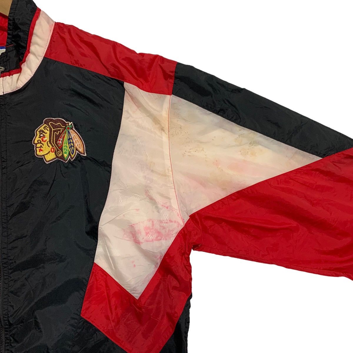 NHL Vintage Starter NHL Chicago Blackhawks Nylon Jacket Size US M / EU 48-50 / 2 - 13 Thumbnail