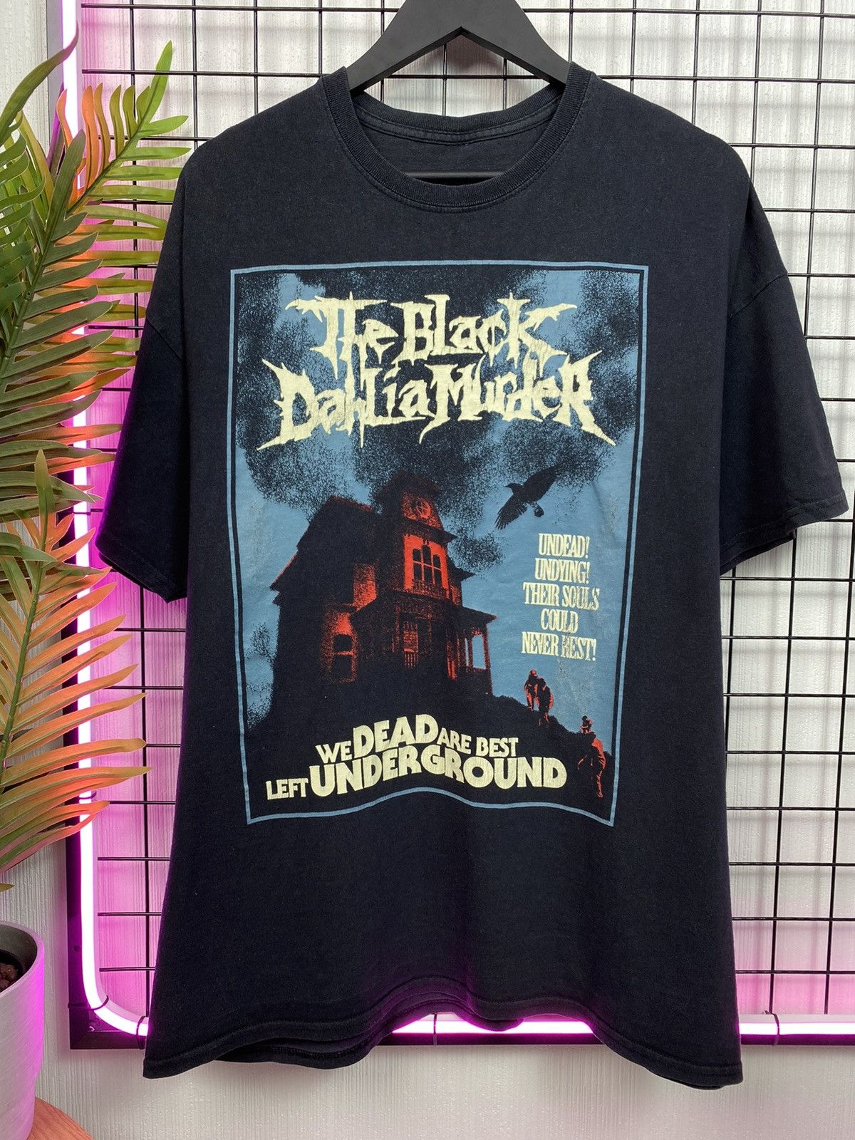 Black Dahlia Murder Vintage Dead Left Underground Tour Band T-Shirt Mens online Small S