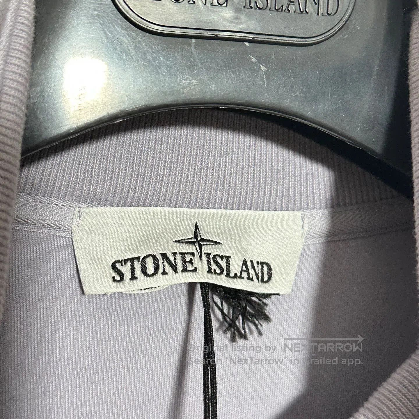 Stone Island stone island half-zip pullover in light purple. Size US L / EU 52-54 / 3 - 5 Thumbnail