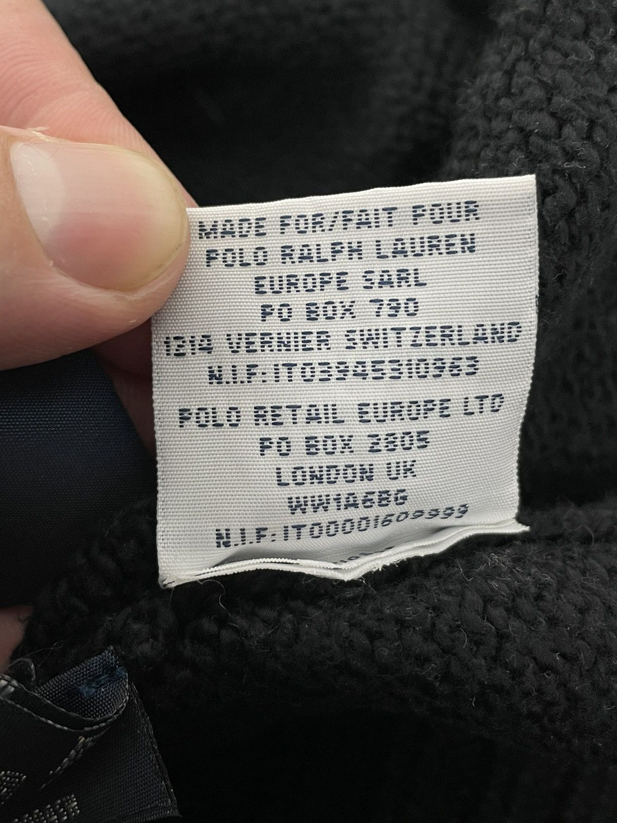 Polo Ralph Lauren Vintage 90s Polo Ralph Lauren Sweater Black Size US L / EU 52-54 / 3 - 7 Thumbnail