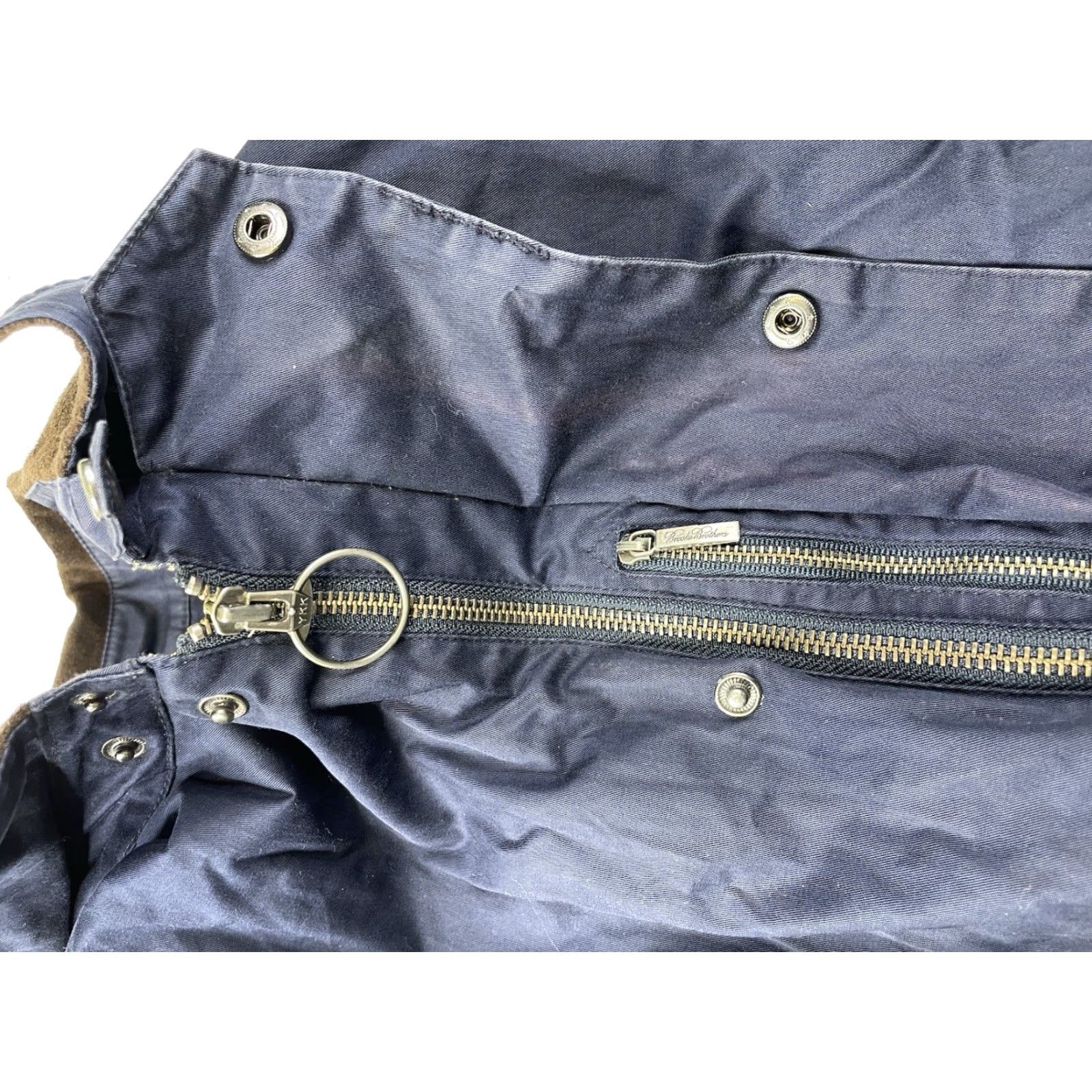 Brooks Brothers Brooks Brothers Jacket Coat 3-in-1 Mens XL Full Zip Removable Wool Liner Vest Blue Size US XL / EU 56 / 4 - 7 Thumbnail