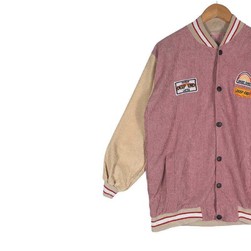 Vintage Vintage Varsity Button Jacket Size M / US 6-8 / IT 42-44 - 3 Thumbnail