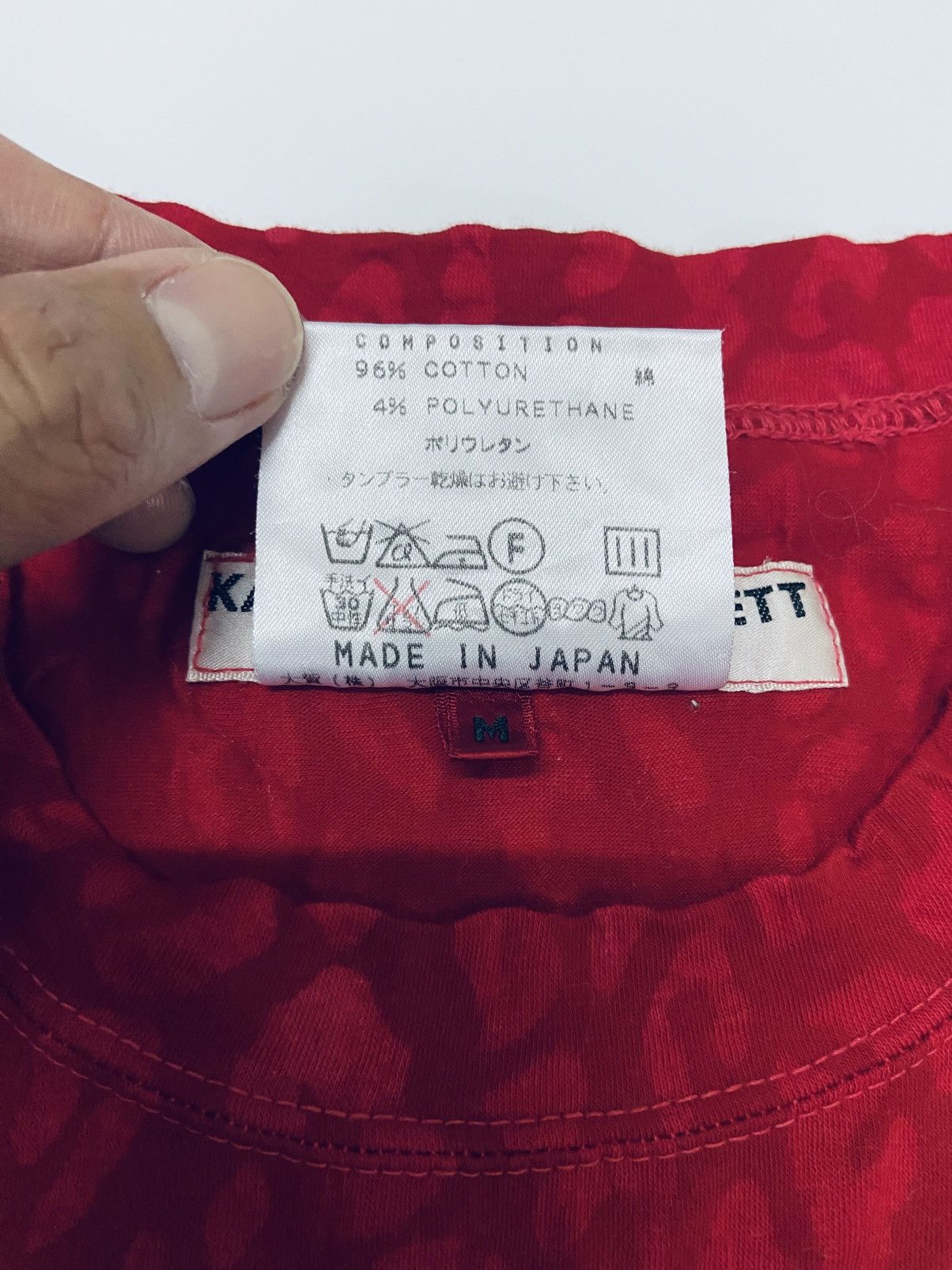 Katharine Hamnett London KATHERINE HAMNET CUT & SEWN TEE Size M / US 6-8 / IT 42-44 - 10 Thumbnail