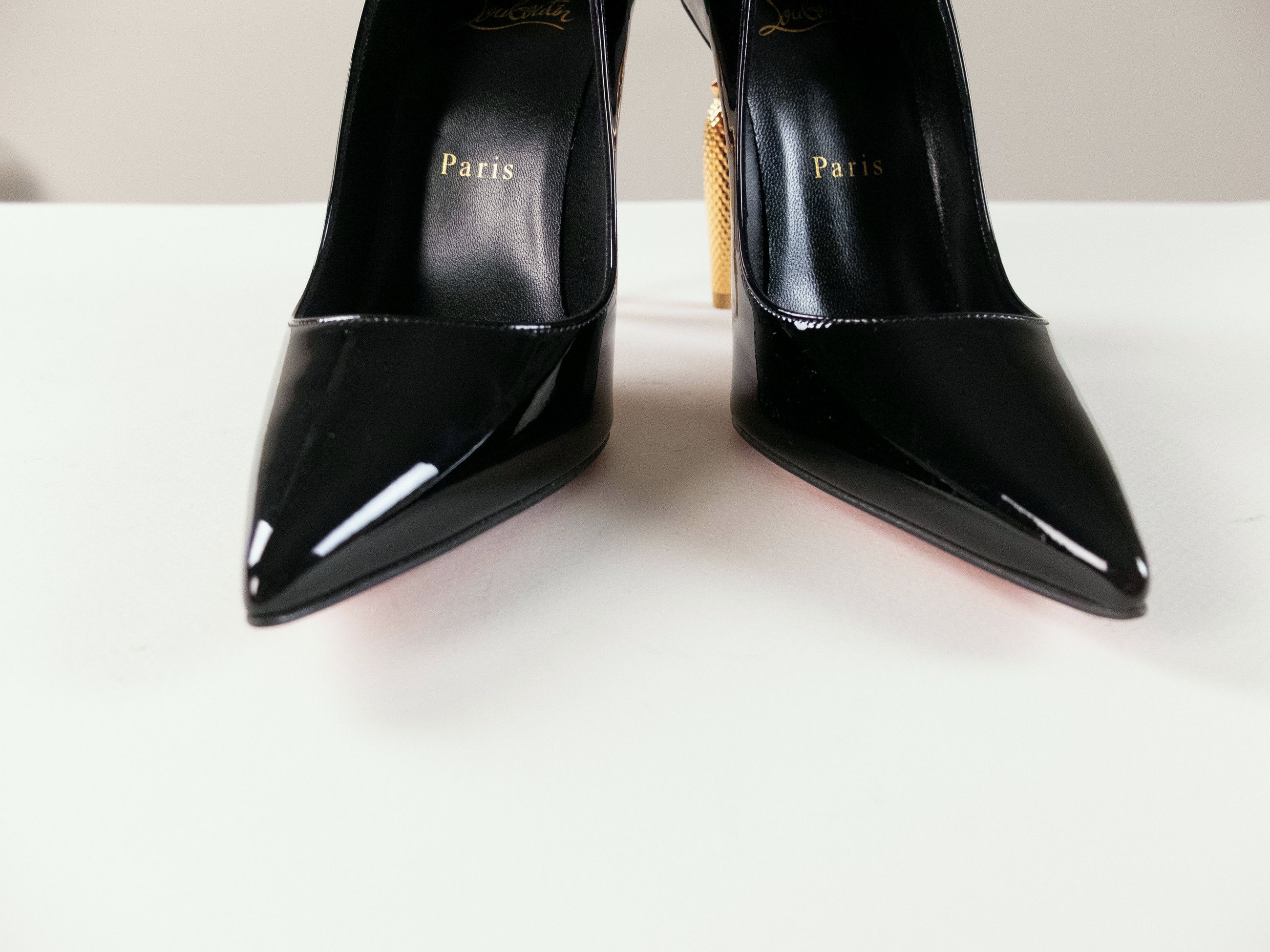Christian Louboutin CHRISTIAN LOUBOUTIN Lipchick black patent leather pumps Size US 6 / IT 36 - 8 Thumbnail