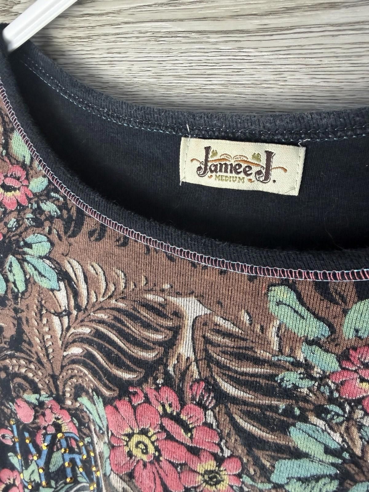 Faded Glory Y2K Jamee J. Blue Tan Floral Grunge Short M Punk Size M / US 6-8 / IT 42-44 - 4 Thumbnail
