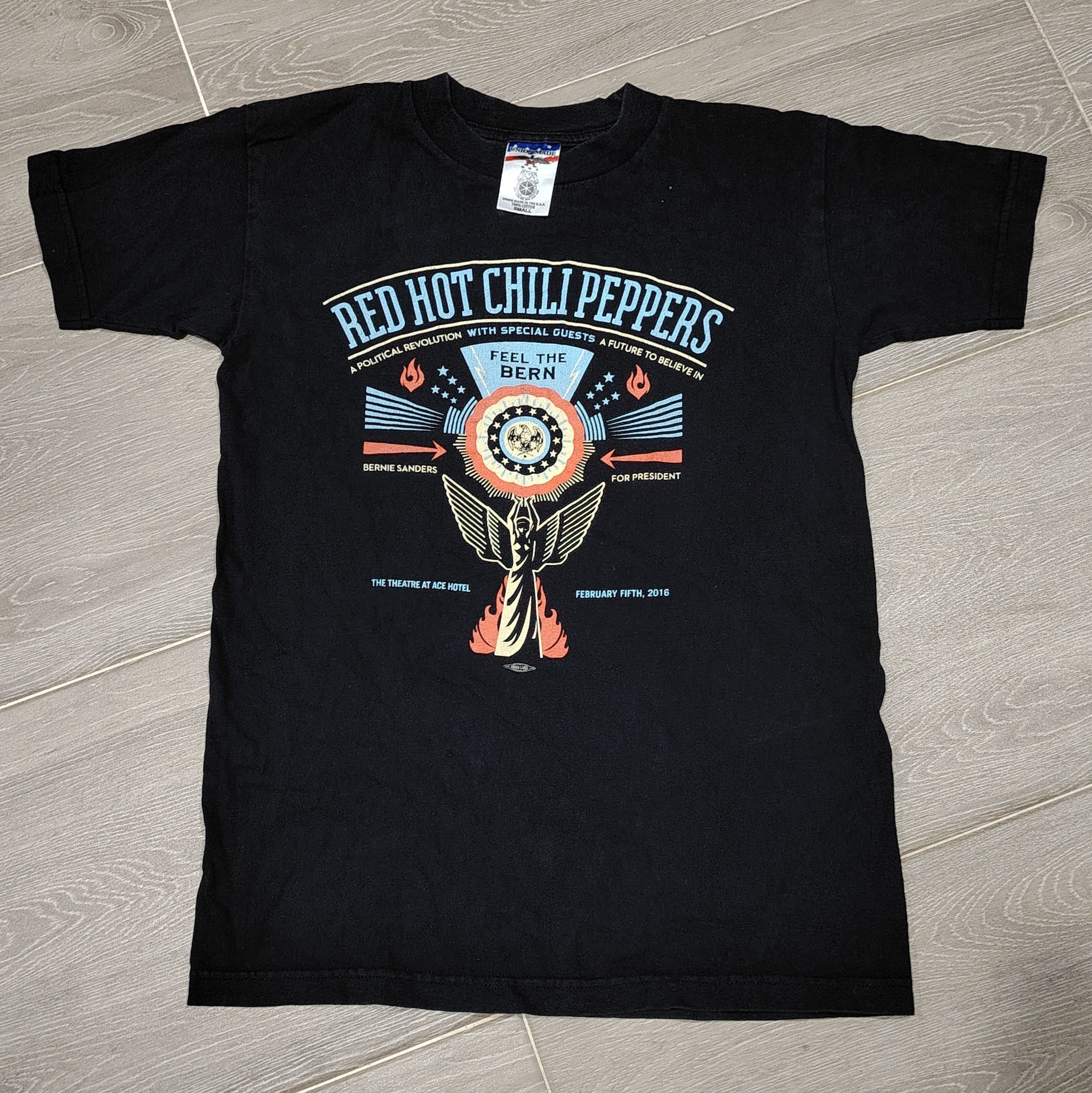 Band Tees 2016 Red Hot Chili Peppers Bernie Sanders T-Shirt Size US S / EU 44-46 / 1 - 1 Thumbnail