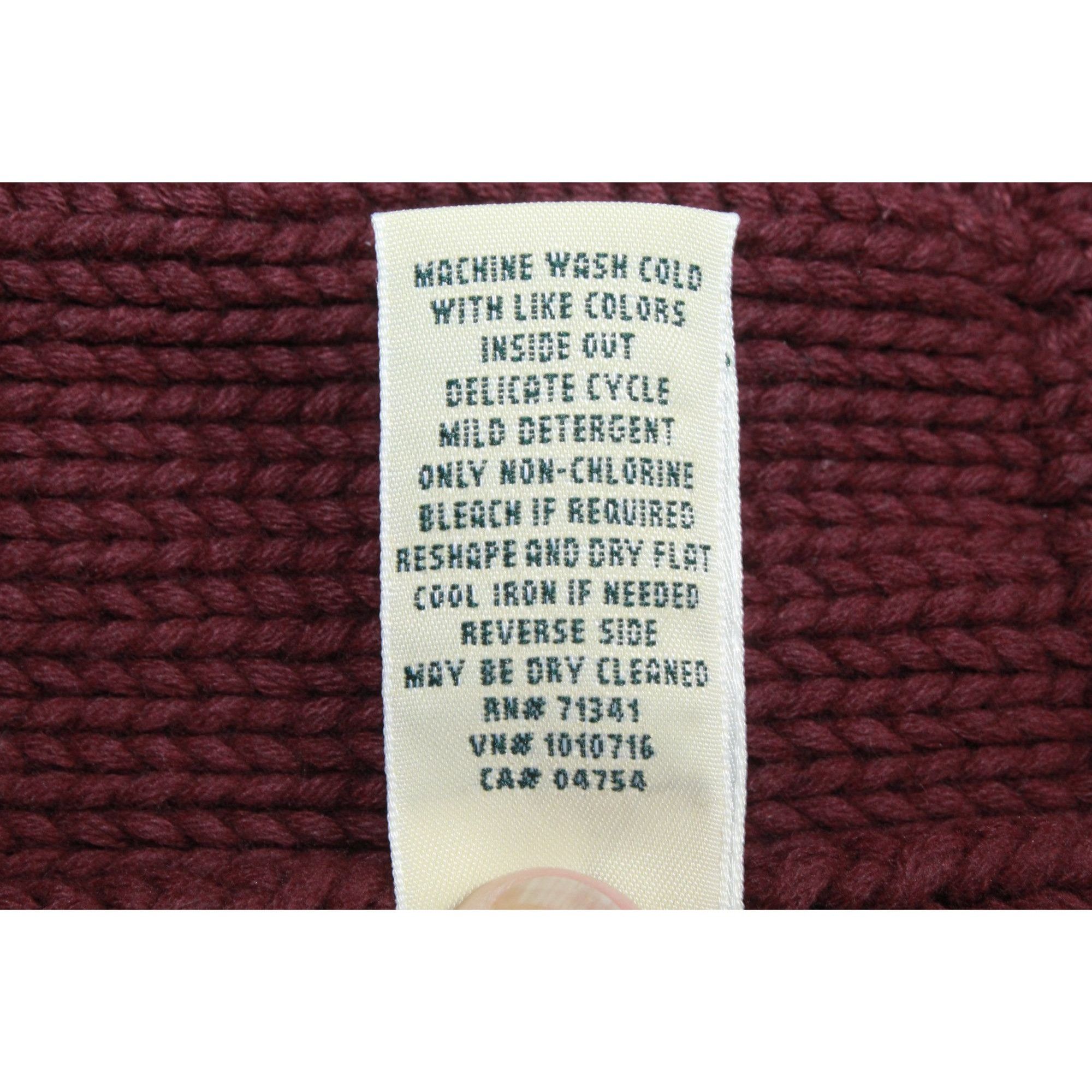 L.L. Bean LL Bean Double L Cable Sweater Zip Cardigan Preppy Outdoor Size S / US 4 / IT 40 - 11 Thumbnail
