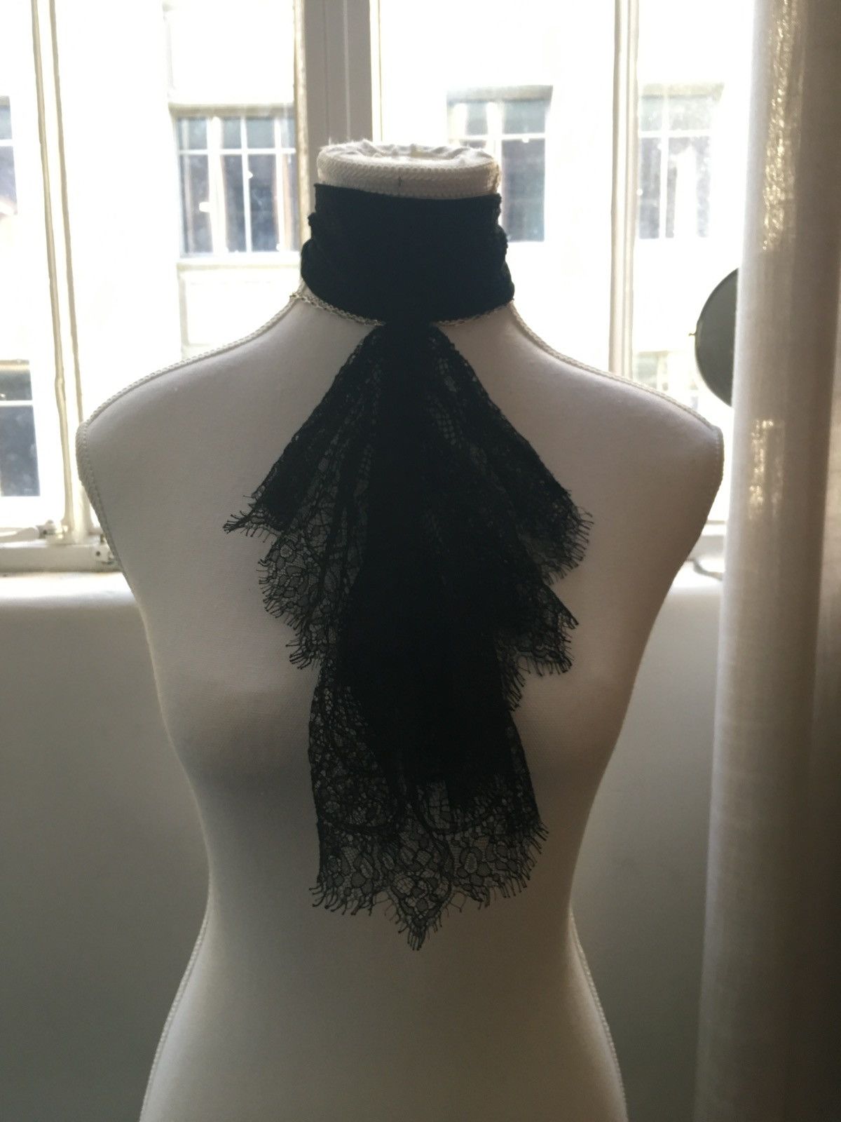 Ann Demeulemeester Ann Demeulemeester Britten High Neck Collar Size ONE SIZE - 1 Thumbnail
