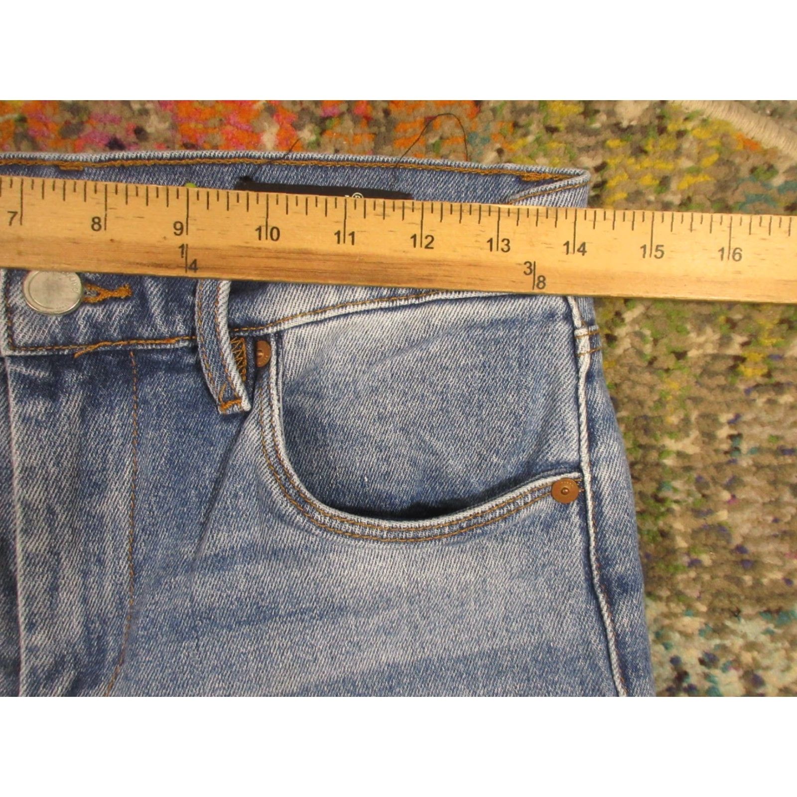 Vintage BLANKNYC Skinny Jeans Pants Women's 28 Blue Stretch Denim 5-Pocket Regular Rise Mid Inseam 27 Size 28" / US 6 / IT 42 - 5 Thumbnail
