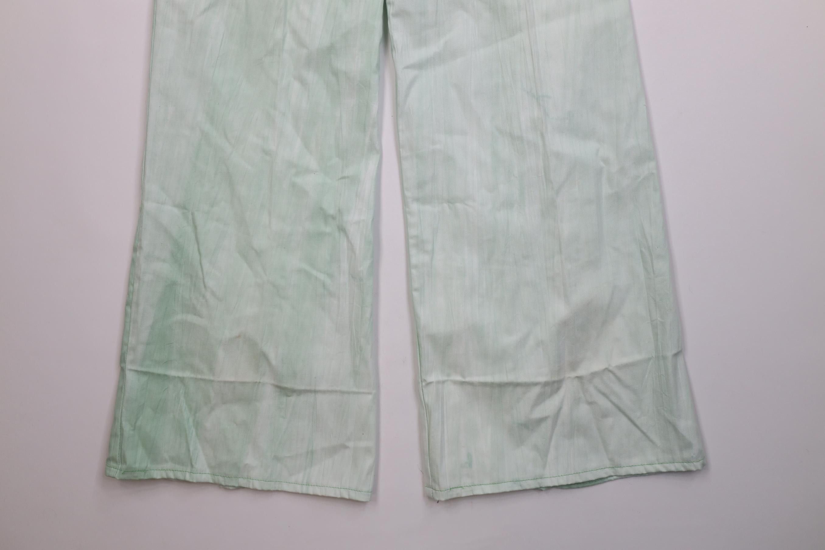 Vintage Deadstock Vintage 70s Streetwear Wide Leg Bell Bottoms Pants Size 32" / US 10 / IT 46 - 13 Thumbnail