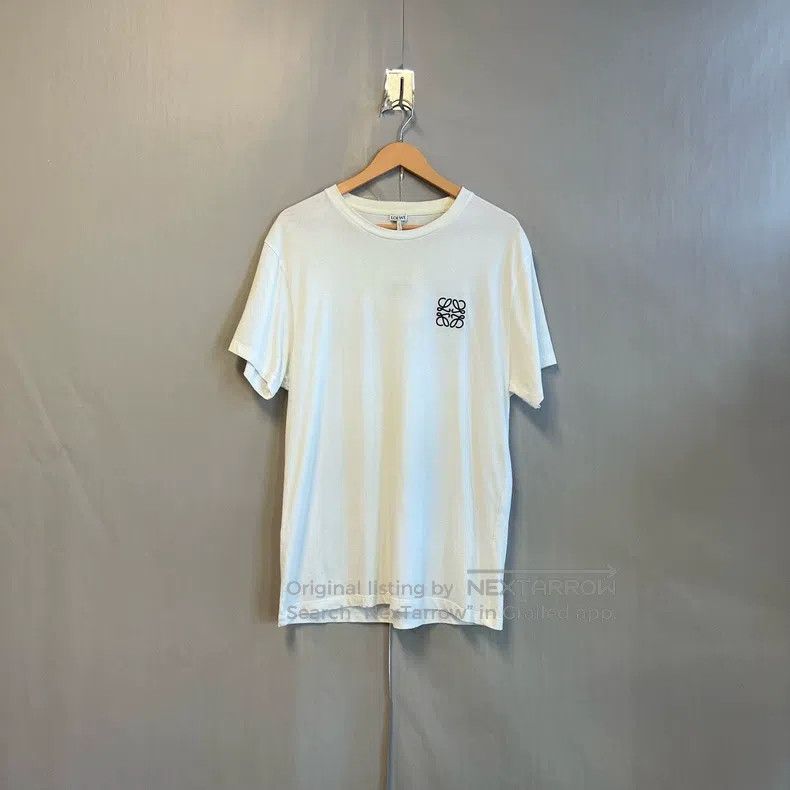 Loewe Loewe Black Embroidered Logo Basic Short Sleeve Size US M / EU 48-50 / 2 - 1 Thumbnail