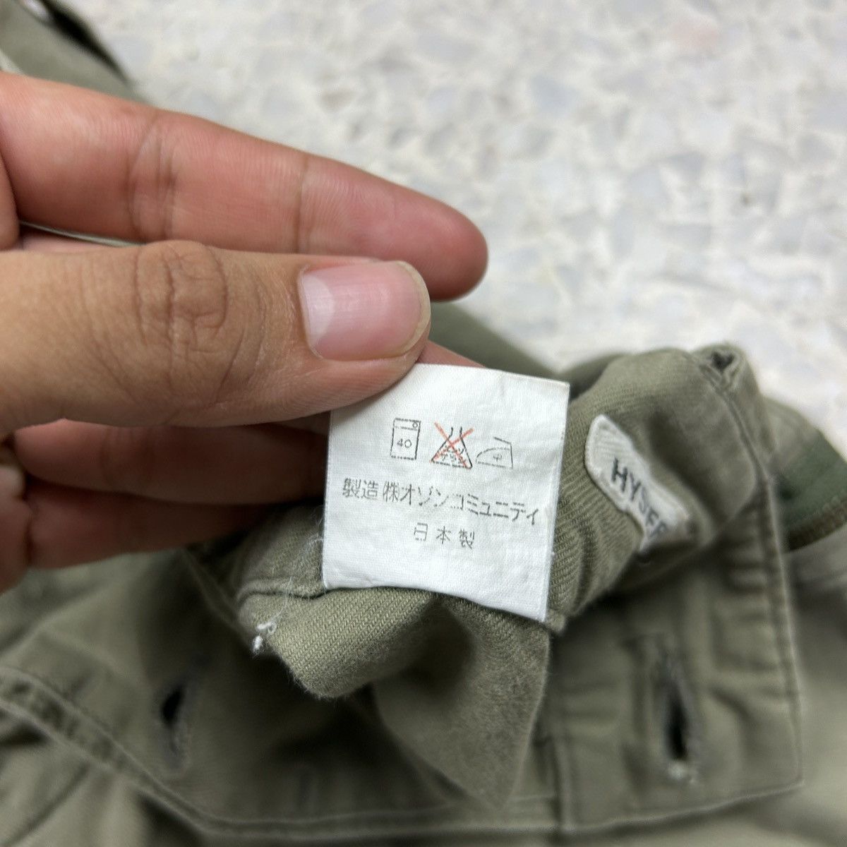 Hysteric Glamour × Japanese Brand × Vintage 1990s Hysteric Glamour - Military Shorts Size US 28 / EU 44 - 17 Thumbnail