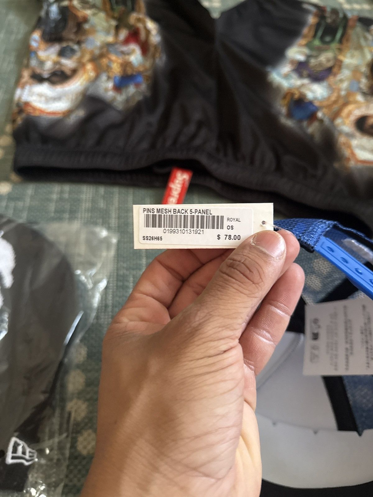 Supreme Supreme Pins Back 5-Panel Blue IN HAND SHIPS ASAP Size ONE SIZE - 3 Thumbnail