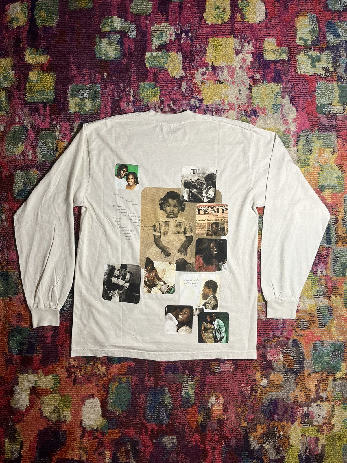 Kanye Donda Unreleased Collage Picture Shirt