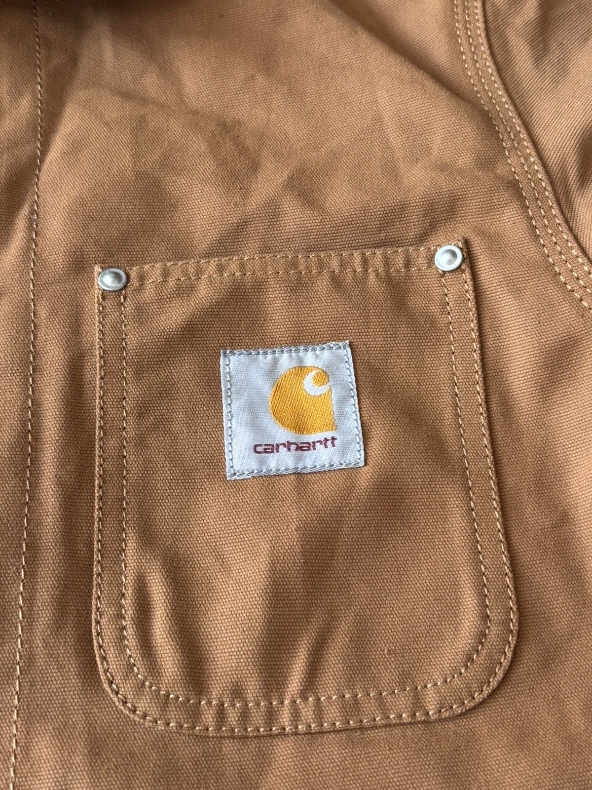 Carhartt × Vintage Vintage Carhartt Michigan Coat Work Jacket Size US L / EU 52-54 / 3 - 4 Thumbnail
