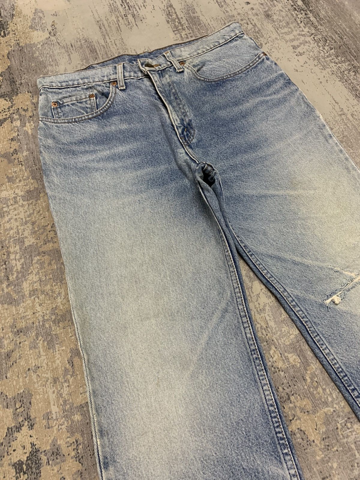Levi's VTG 90s Levi's Japan 505 Regular Fit Straight Leg Jeans W33 Size US 33 - 2 Thumbnail