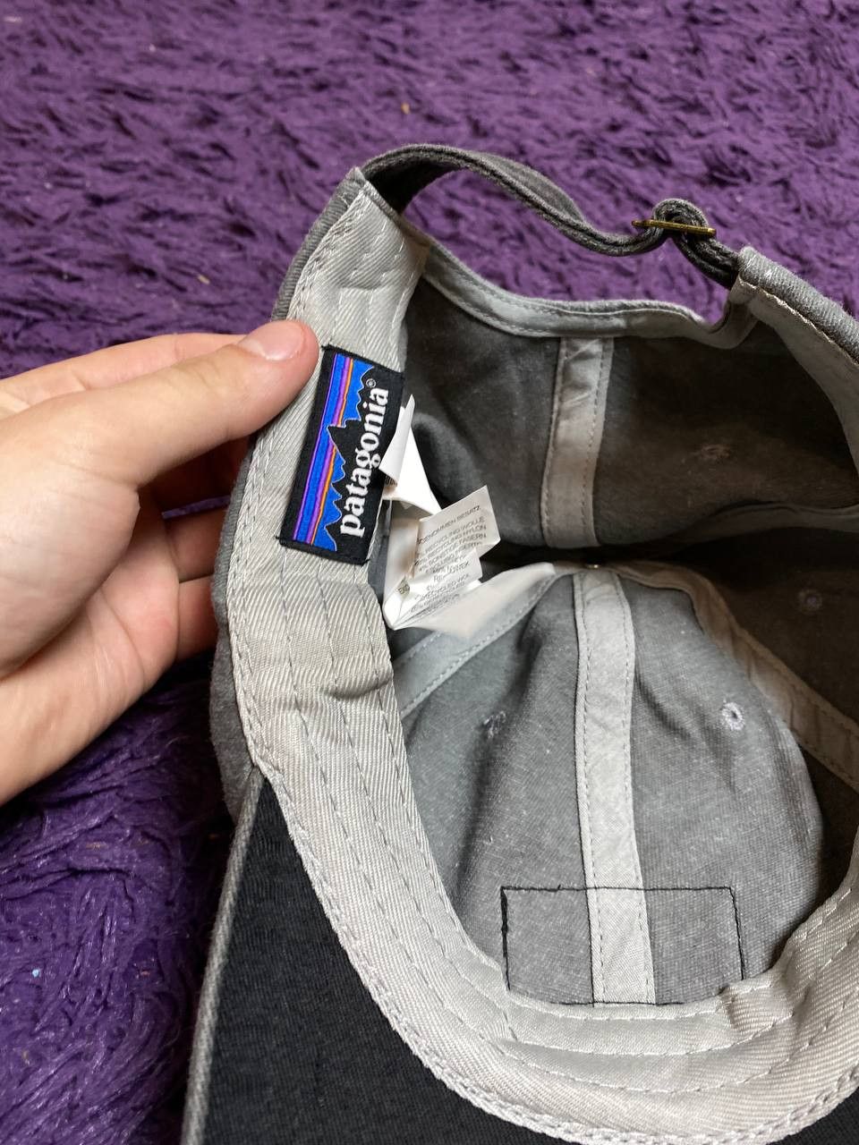 Patagonia × Vintage Vintage Patagonia Cap Snapback Big Logo Streetwear Y2K Size ONE SIZE - 2 Thumbnail