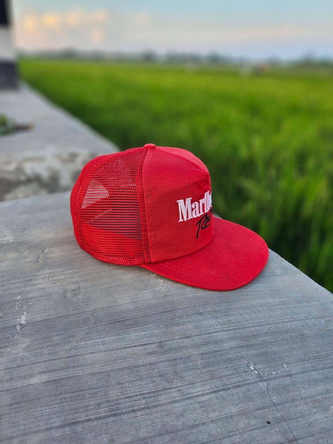 Marlboro Vintage Marlboro Racing Trucker Hat Size ONE SIZE - 3 Thumbnail