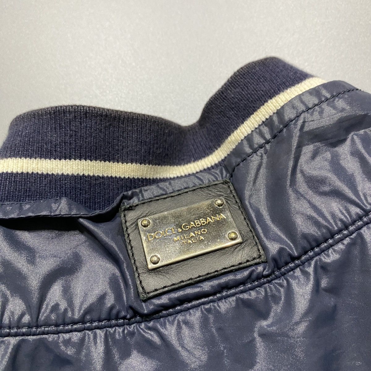 Dolce & Gabbana Nylon Biker Jacket Size US M / EU 48-50 / 2 - 11 Thumbnail