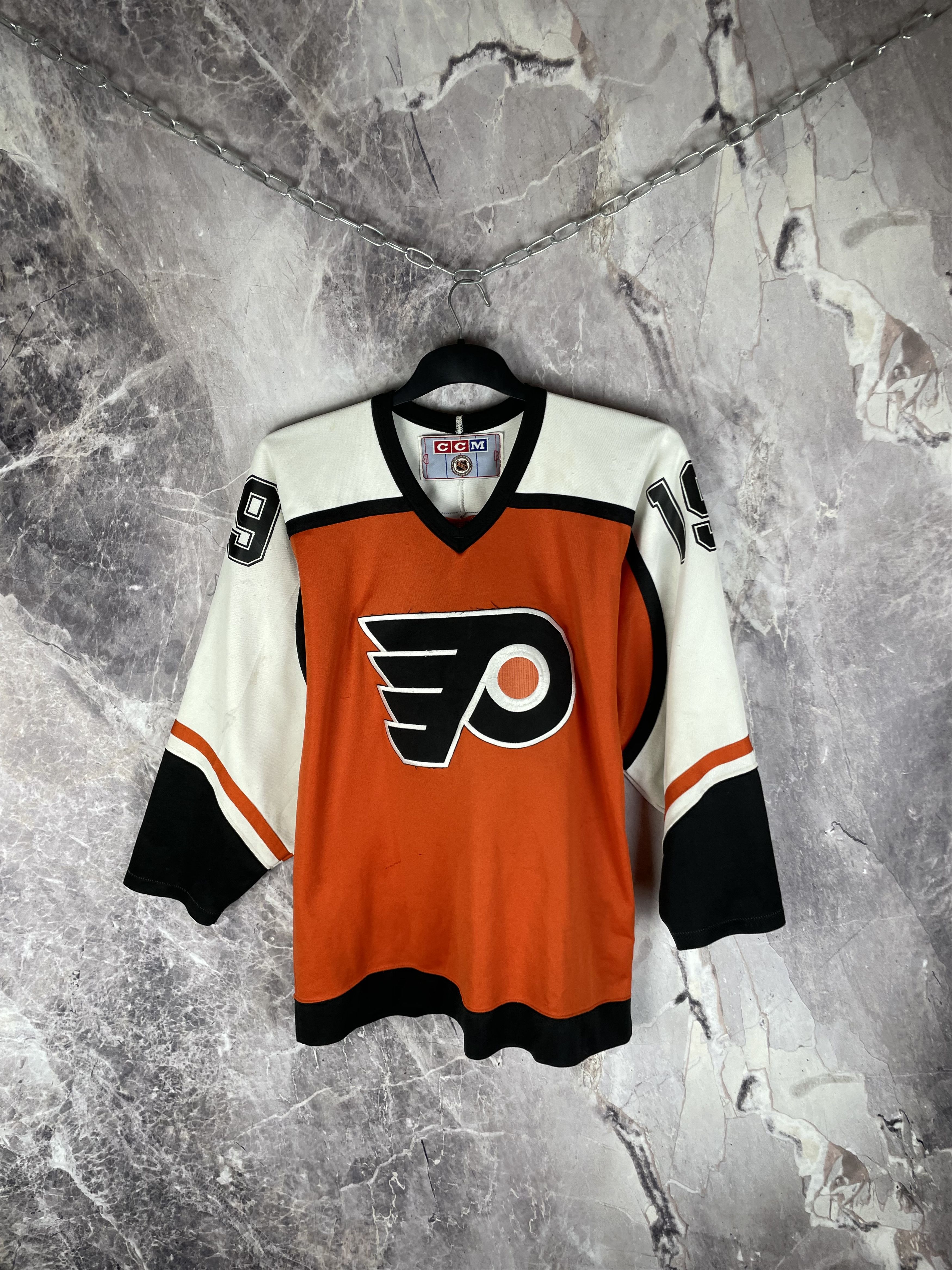 NHL Vintage CCM Philadelphia Renberg 19 Size US M / EU 48-50 / 2 - 2 Thumbnail