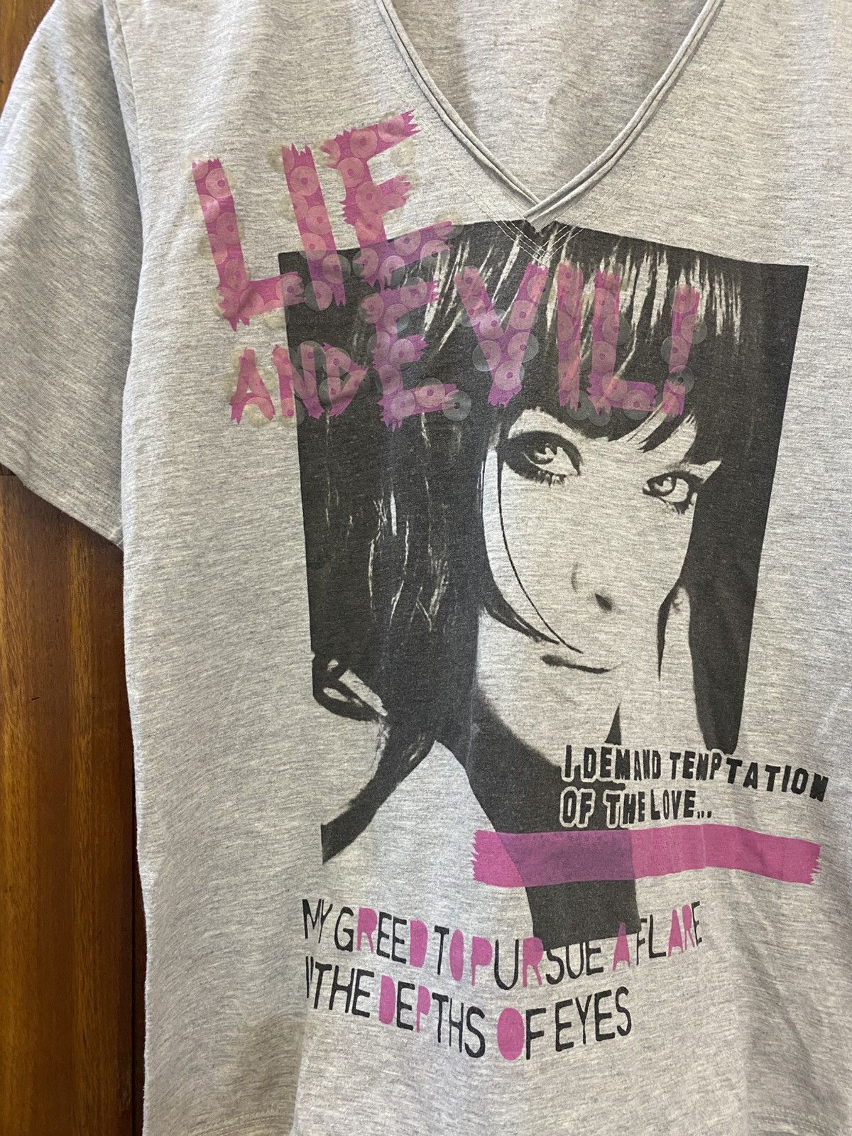 Le Grande Bleu (L.G.B.) Modernlovers Japanese Lie and Evil Shirt Kmrii Fuga Goa Size US S / EU 44-46 / 1 - 2 Thumbnail