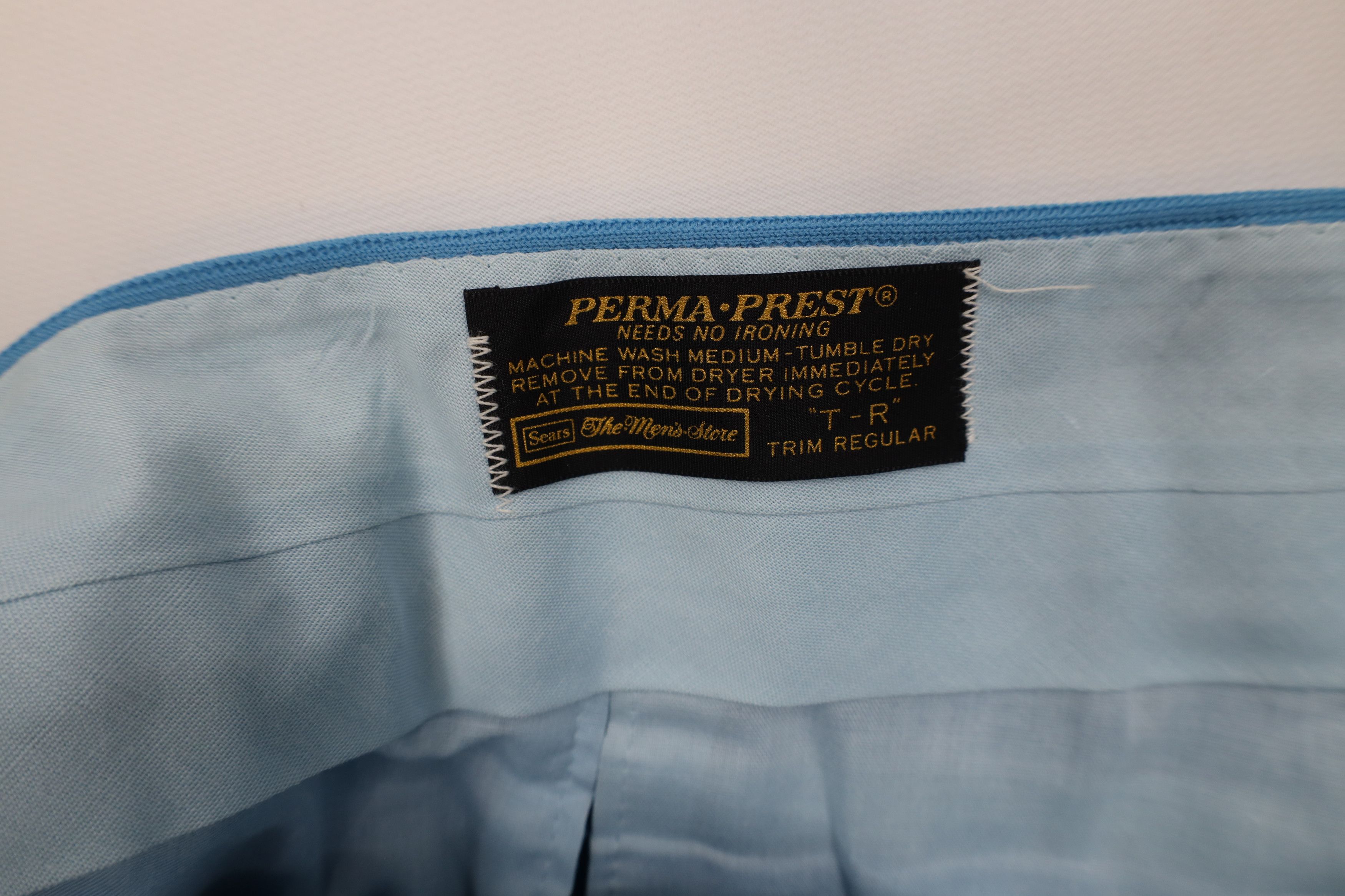Vintage Deadstock Vintage 70s Streetwear Above Knee Shorts Blue USA Size US 38 / EU 54 - 9 Thumbnail