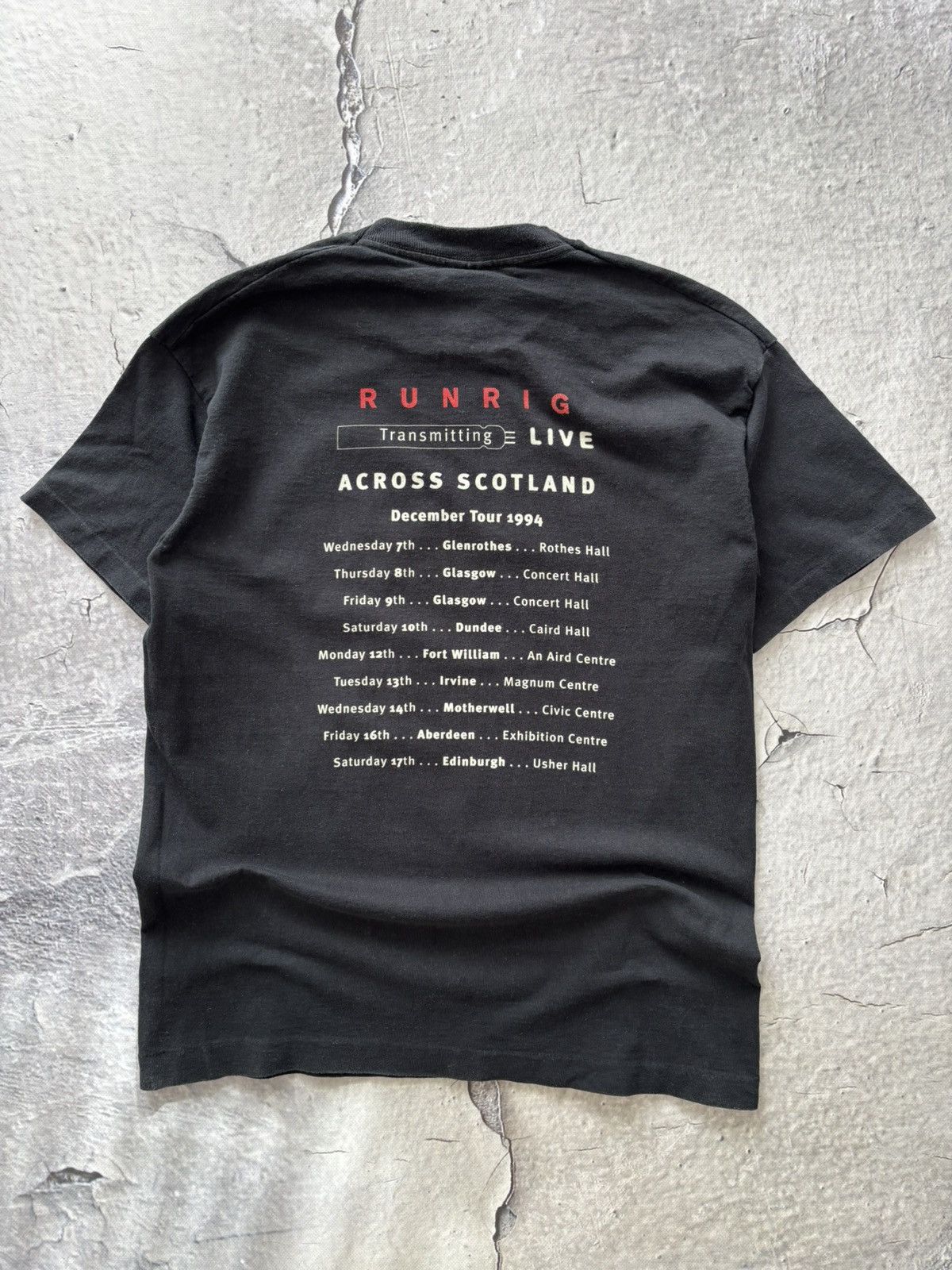 Band Tees × Fruit Of The Loom Runrig Tour 1994 transmitting live single stitch 90s Size US L / EU 52-54 / 3 - 2 Thumbnail