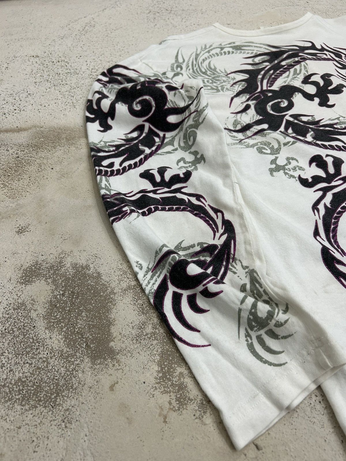 Designer × Japanese Brand Vintage Japan Bullet Sukajan Dragon Fighter Blinking Size US L / EU 52-54 / 3 - 6 Thumbnail