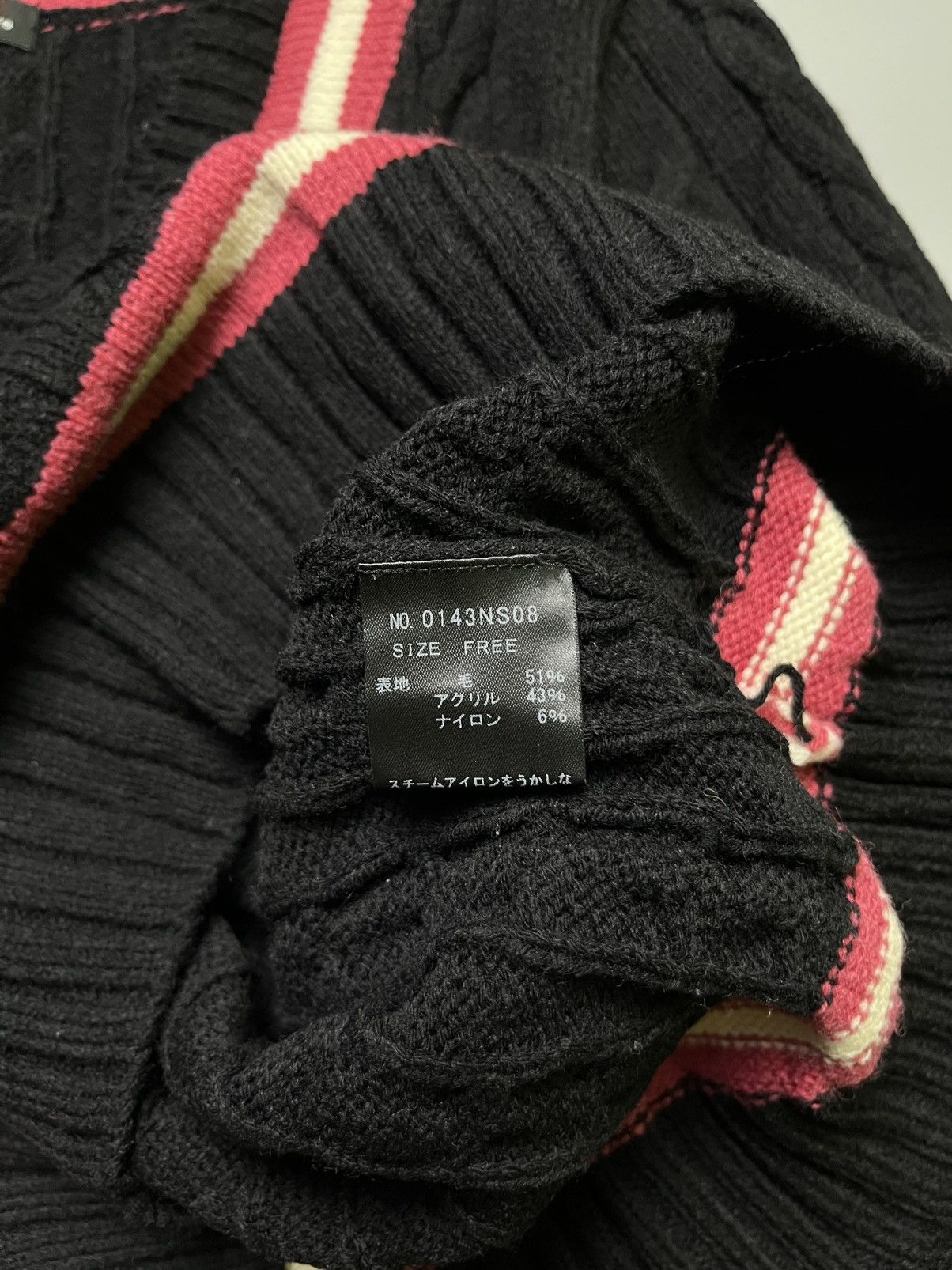 Hysteric Glamour - Teddy Bear - Cable Knit Womenswear