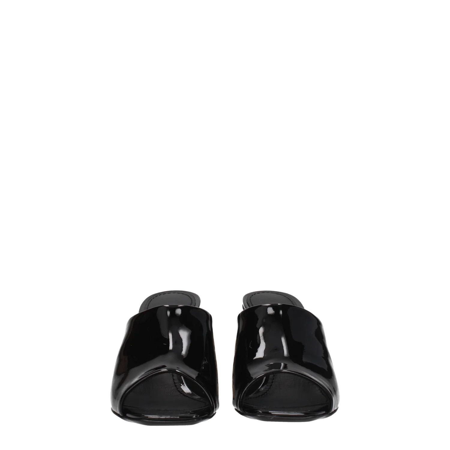 Dolce & Gabbana ob1o1e1124 Patent Leather Sandals in Black Size US 5.5 / IT 35.5 - 3 Thumbnail