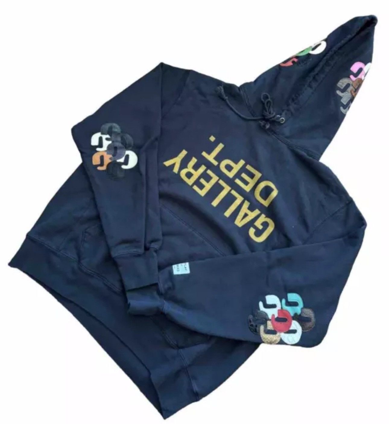 image of Gallery Dept G-Patch Fucked Up Hoodie in Black, Men's (Size XL)