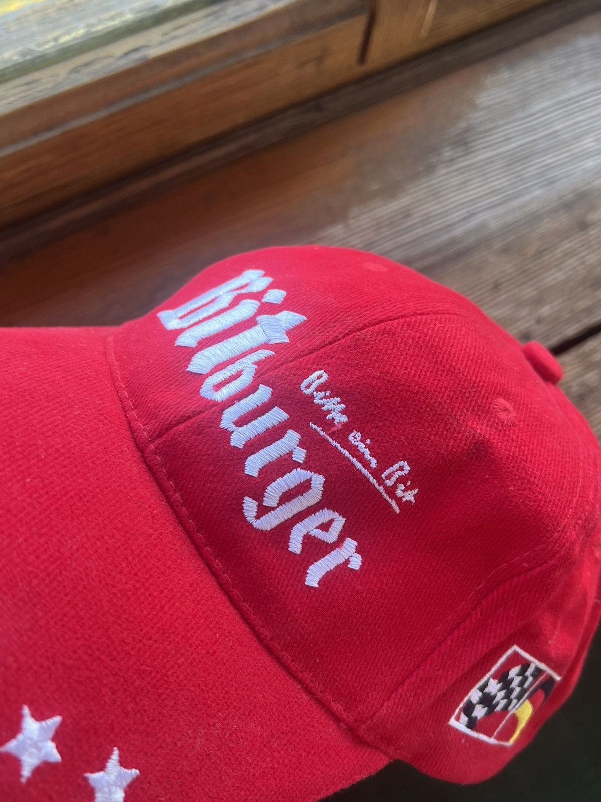 Vintage Vintage 90s Y2K Bitburger Racing Team Snapback Cap Size ONE SIZE - 5 Thumbnail