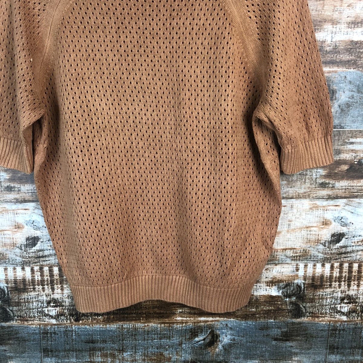 Undercover × Uniqlo Uniqlo X Undercover Brown Knitwear crochet #A1847 Size L / US 10 / IT 46 - 6 Thumbnail